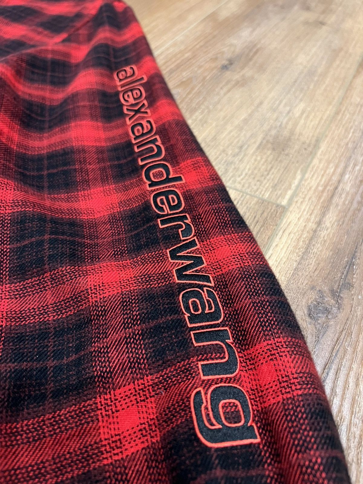 Alexander Wang Oversized Embroidered Flannel Size US S / EU 44-46 / 1 - 4 Thumbnail