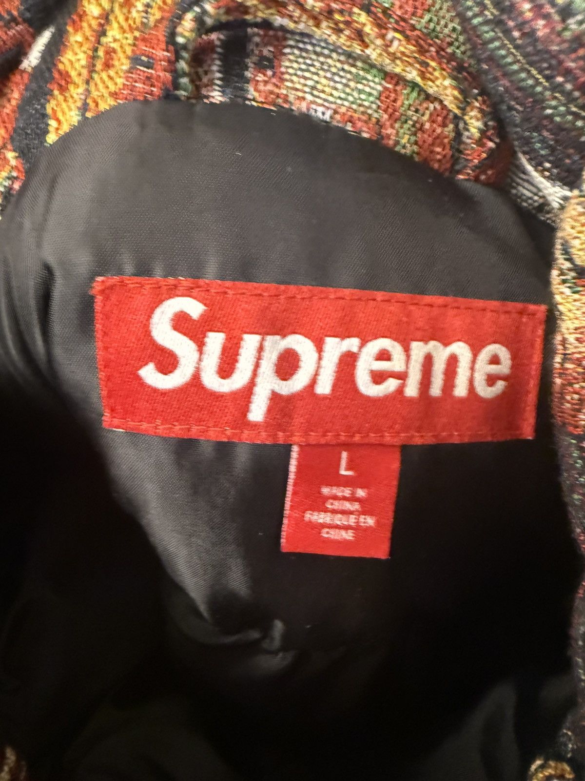 Bless × Supreme Supreme Bless Tapestry Down Jacket Size Large Size US L / EU 52-54 / 3 - 16 Thumbnail