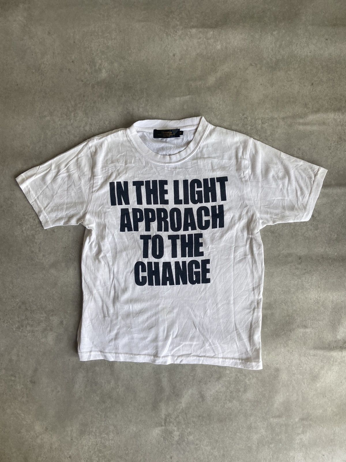 Hysteric Glamour × If Six Was Nine Thruxton "IN THE LIGHT APPROACH TO THE CHANGE" Poems Tshirt Size US M / EU 48-50 / 2 - 1 Thumbnail