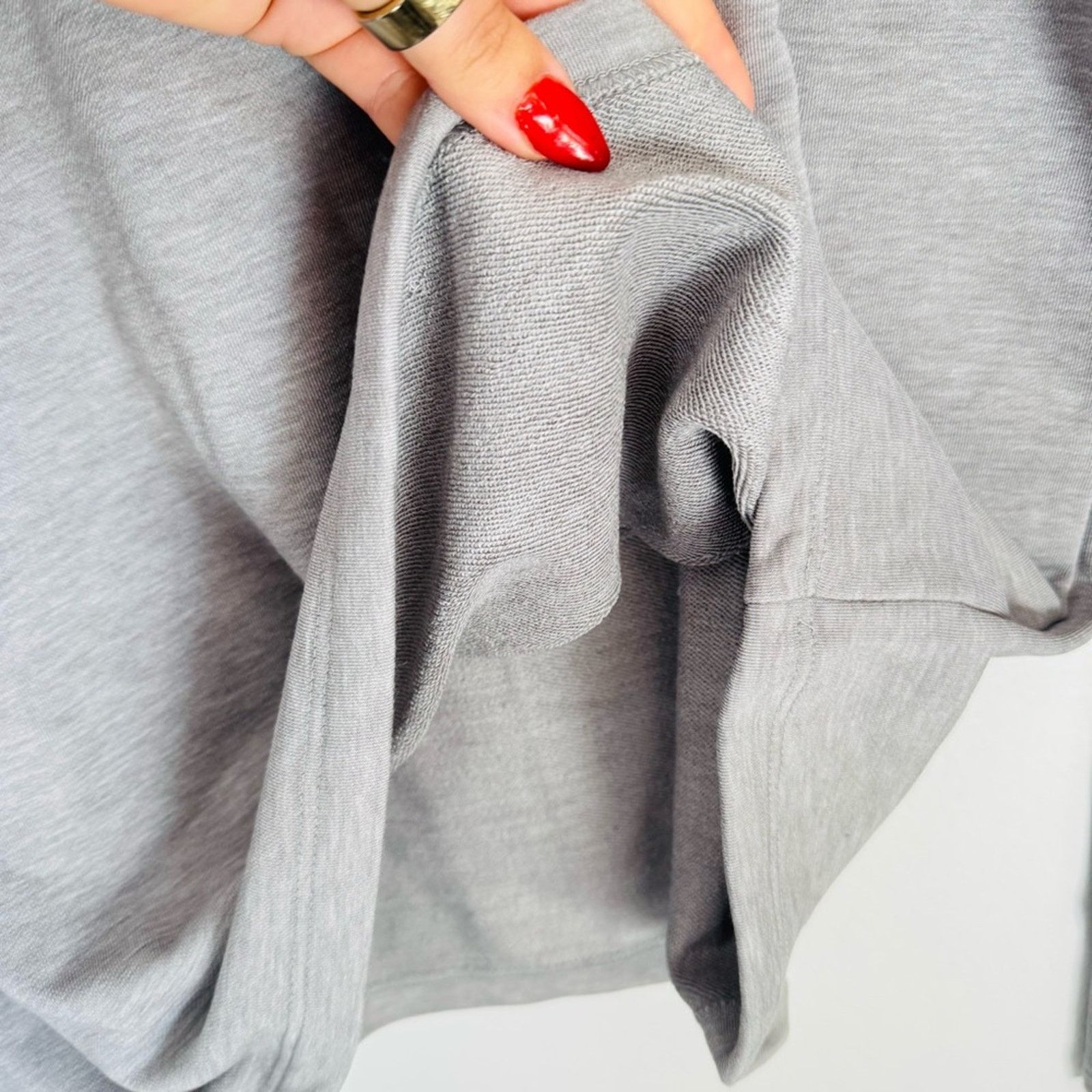 Nordstrom NEW MONO B Grey Lounge Pullover $88 Sweater Sweatshirt Top L Size L / US 10 / IT 46 - 9 Thumbnail