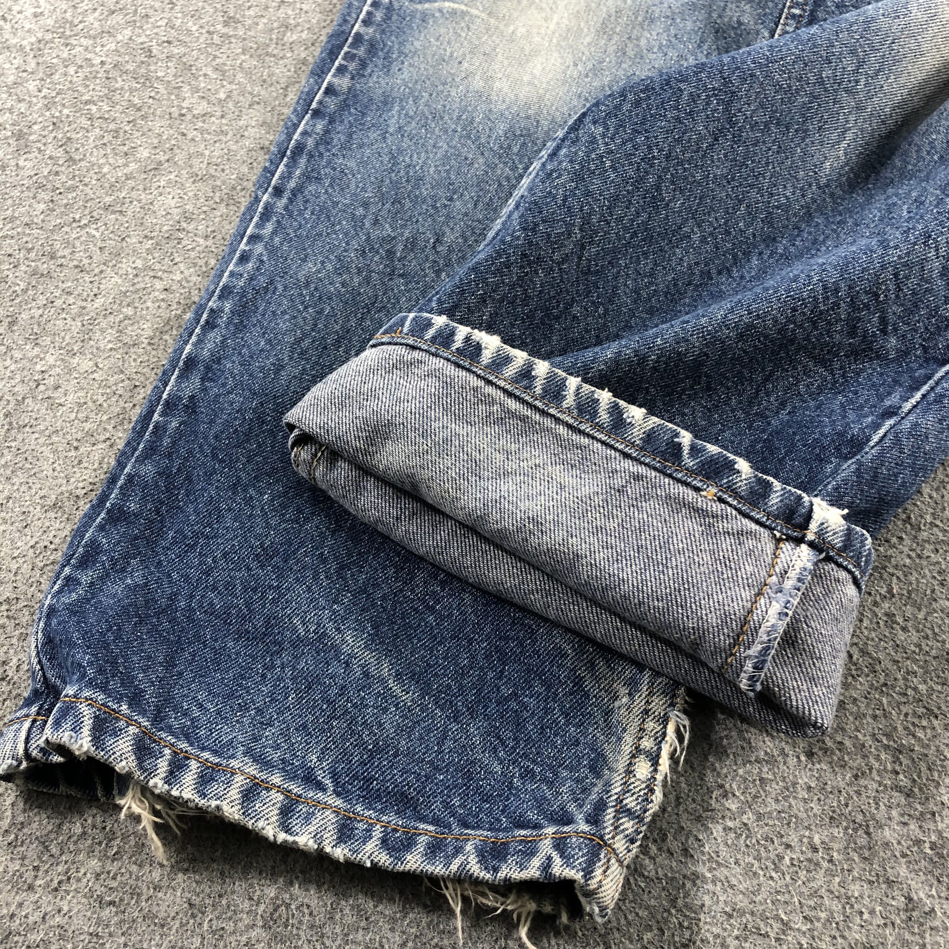 Levi's 90s Vintage Blue Wash Levis 550 Jeans-J2545 Size US 34 / EU 50 - 7 Thumbnail