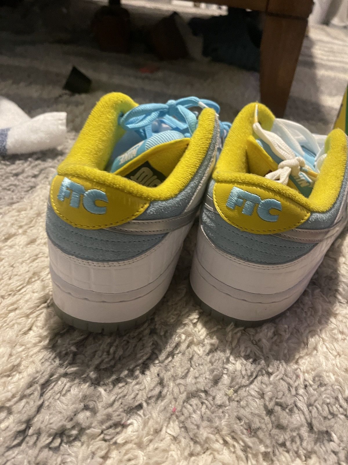 Nike Nike Dunk Low FTC Lagoon Size US 12 / EU 45 - 7 Thumbnail