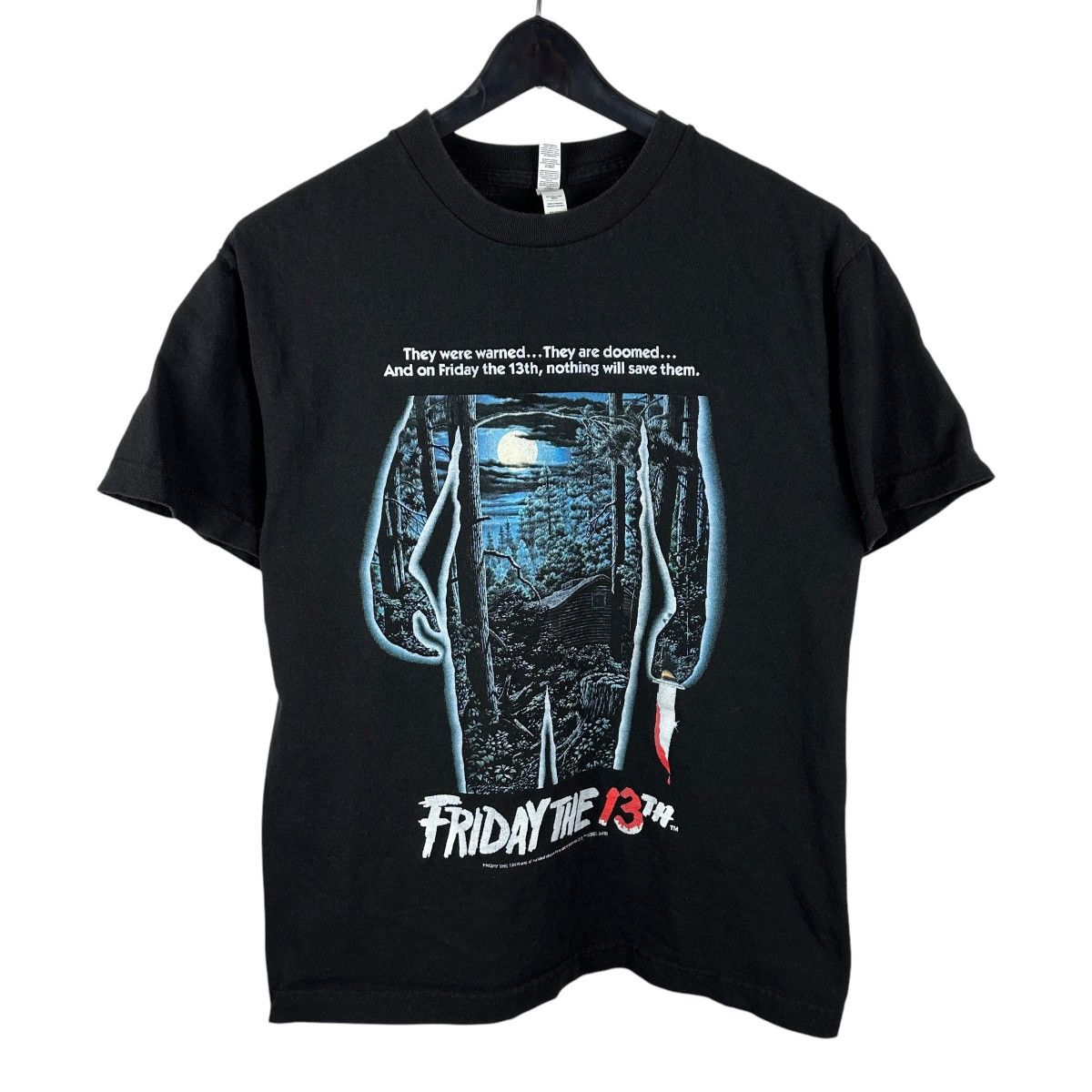 Expert Horror Mens Y2K Friday The 13th Jason Horror Promo Shirt Size US M / EU 48-50 / 2 - 1 Thumbnail