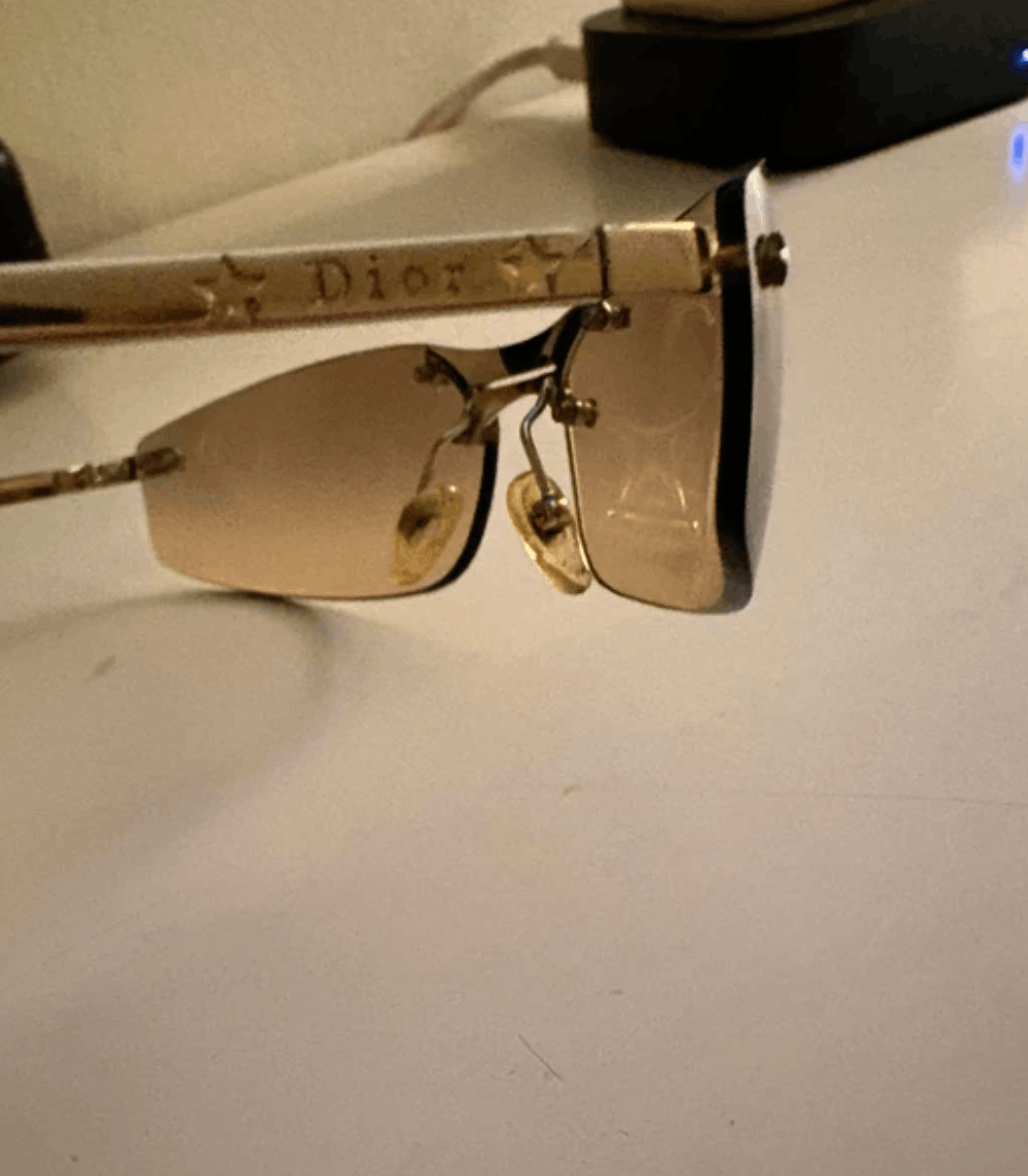Dior Dior Sunglasses Mini Pop Mask Shield Sport Bike Vintage Size ONE SIZE - 7 Thumbnail