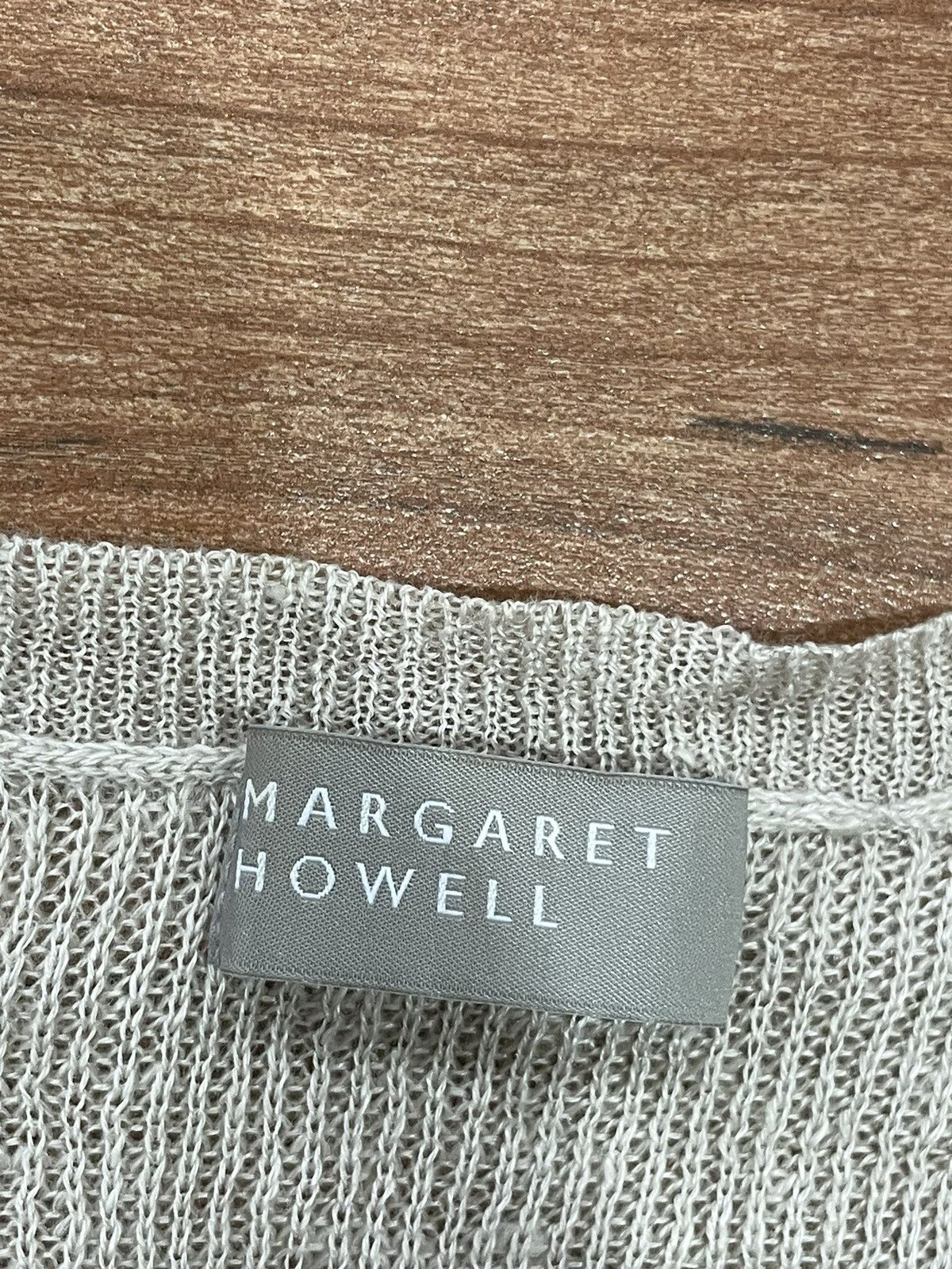 Margaret Howell Margaret Howell Linen Knitted Sweatshirts Size XS / US 0-2 / IT 36-38 - 4 Thumbnail