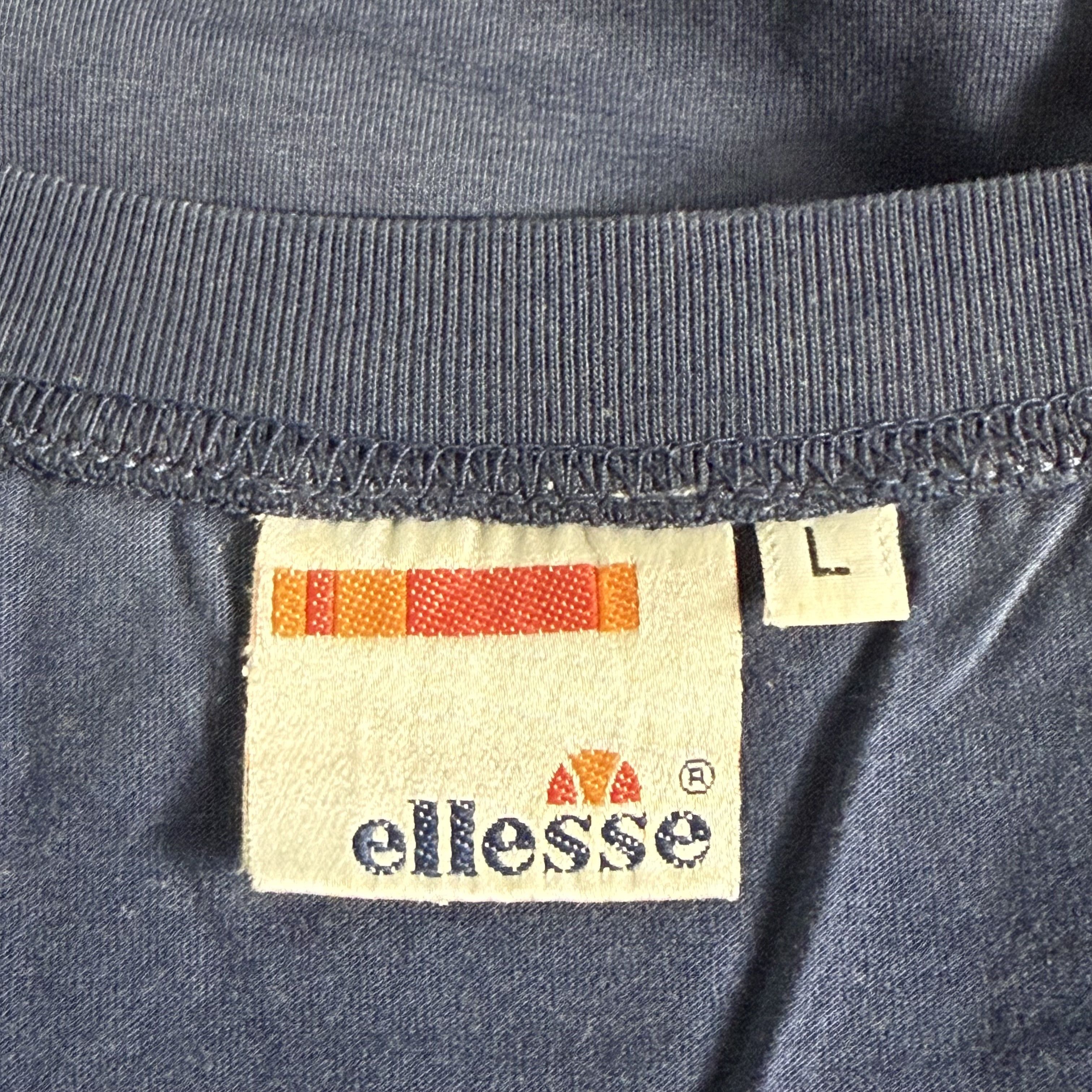 Ellesse 🔥RARE🔥Vintage Ellese Spell Out T-shirt Size US L / EU 52-54 / 3 - 4 Thumbnail