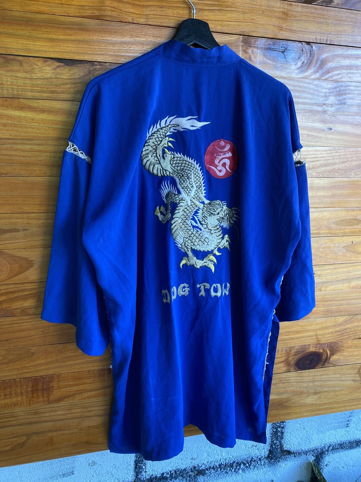 Dogtown Vintage Dog Town Dragon Embroidered Kimono Robe XLarge Japan Size US XL / EU 56 / 4 - 5 Thumbnail