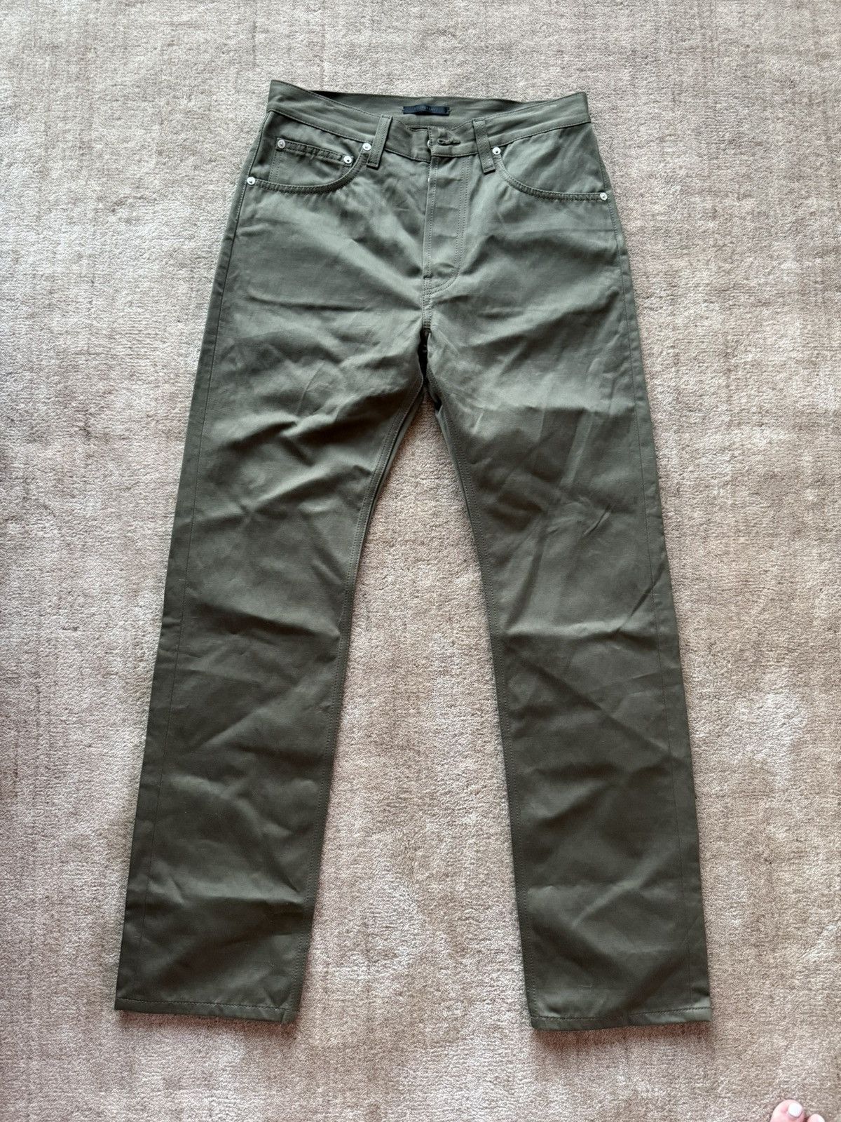 Helmut Lang Masc Hi Straight Pants