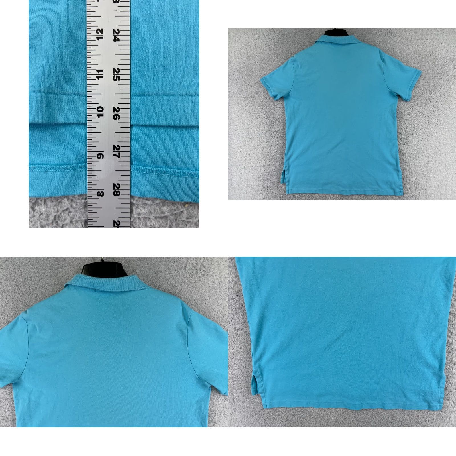 Ralph Lauren Ralph Lauren Polo Shirt Men Large Blue Jersey Cotton Slim Fit Size US L / EU 52-54 / 3 - 9 Thumbnail