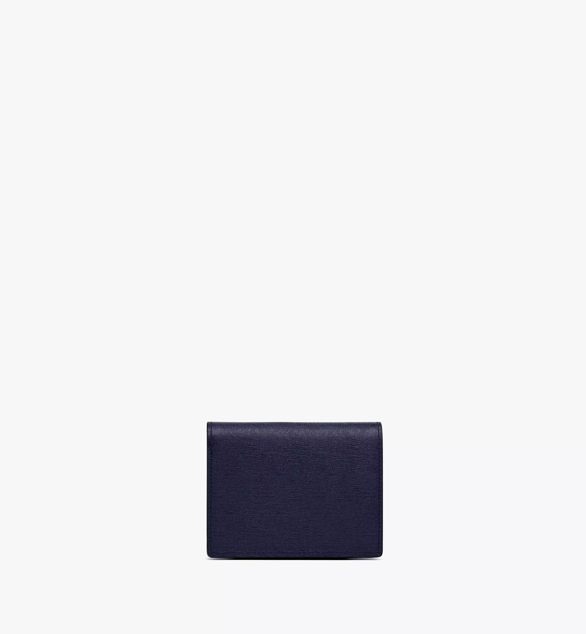 MCM o1mt1gz1224 Size: OS / Fold Wallet in Dark Blue Size ONE SIZE - 3 Thumbnail