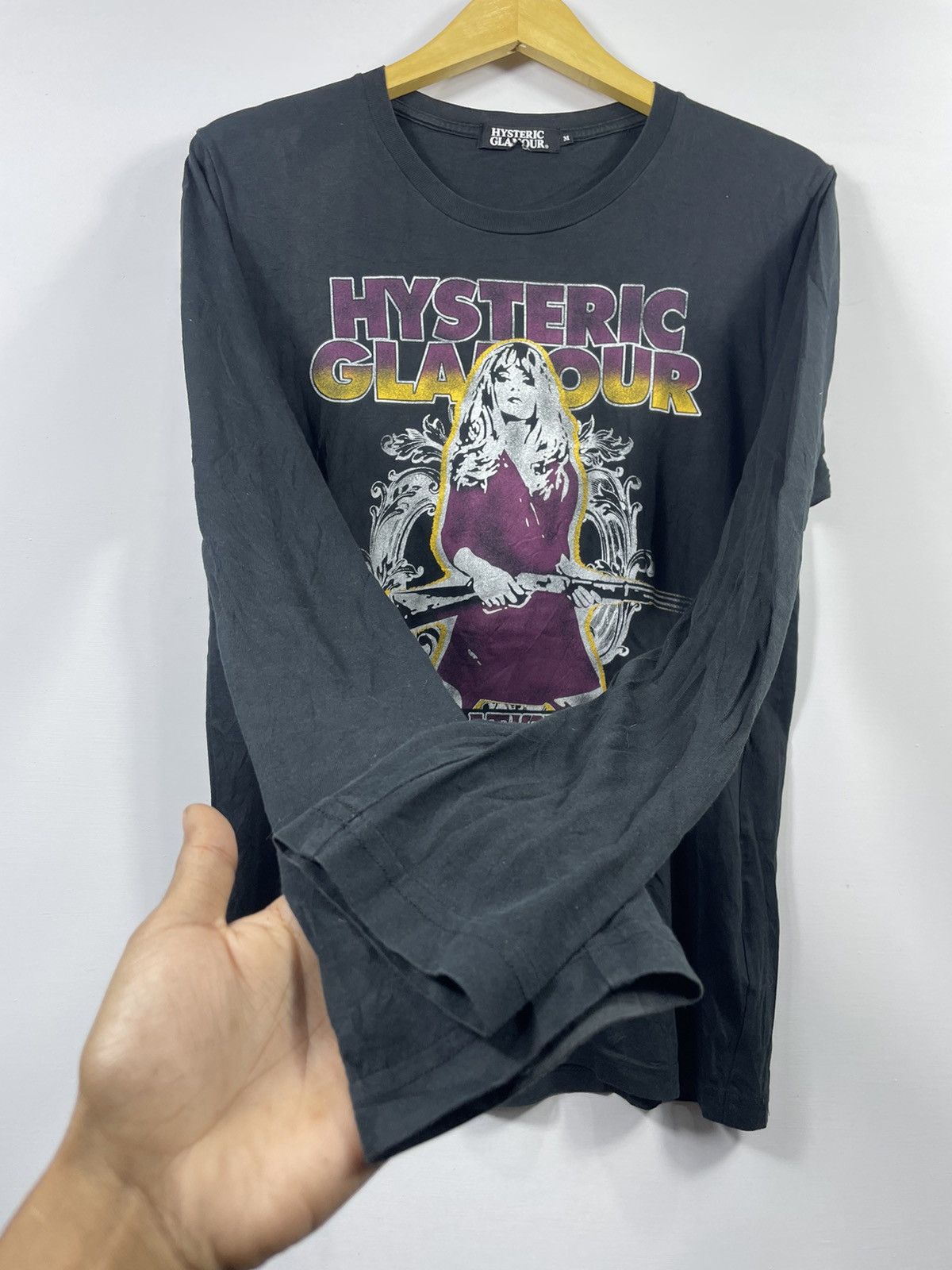 Hysteric Glamour ❤️‍🔥BINDING OFFER❤️‍🔥 Hysteric Glamour Desolation Raw Long Slevee Size US M / EU 48-50 / 2 - 2 Thumbnail