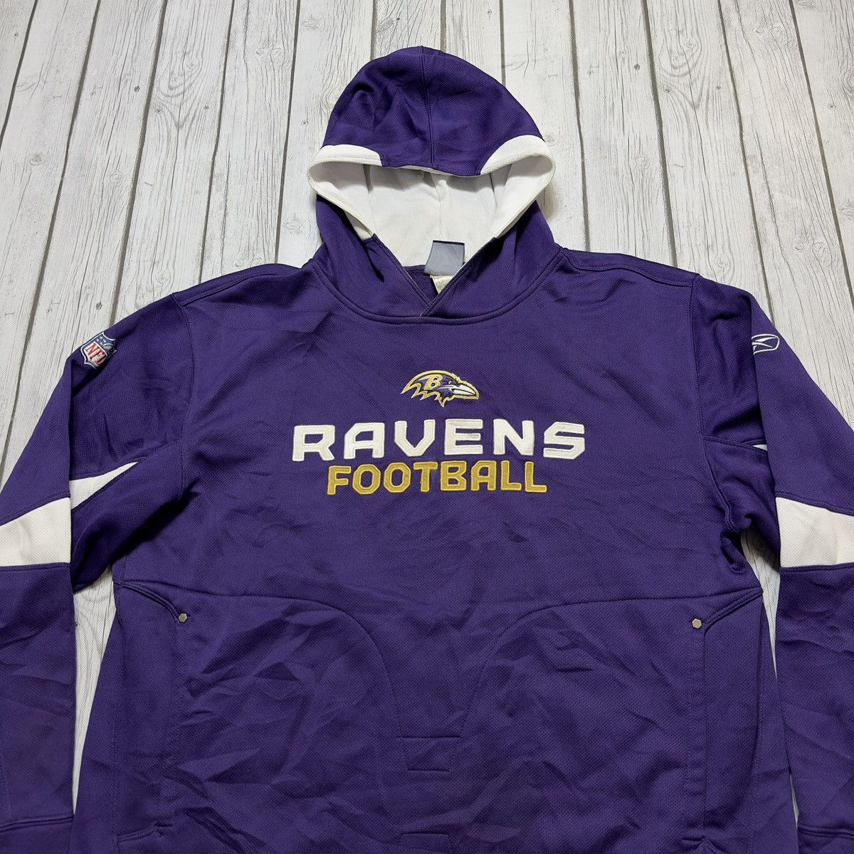 NFL × Reebok Baltimore Ravens hoodie Size US L / EU 52-54 / 3 - 3 Thumbnail