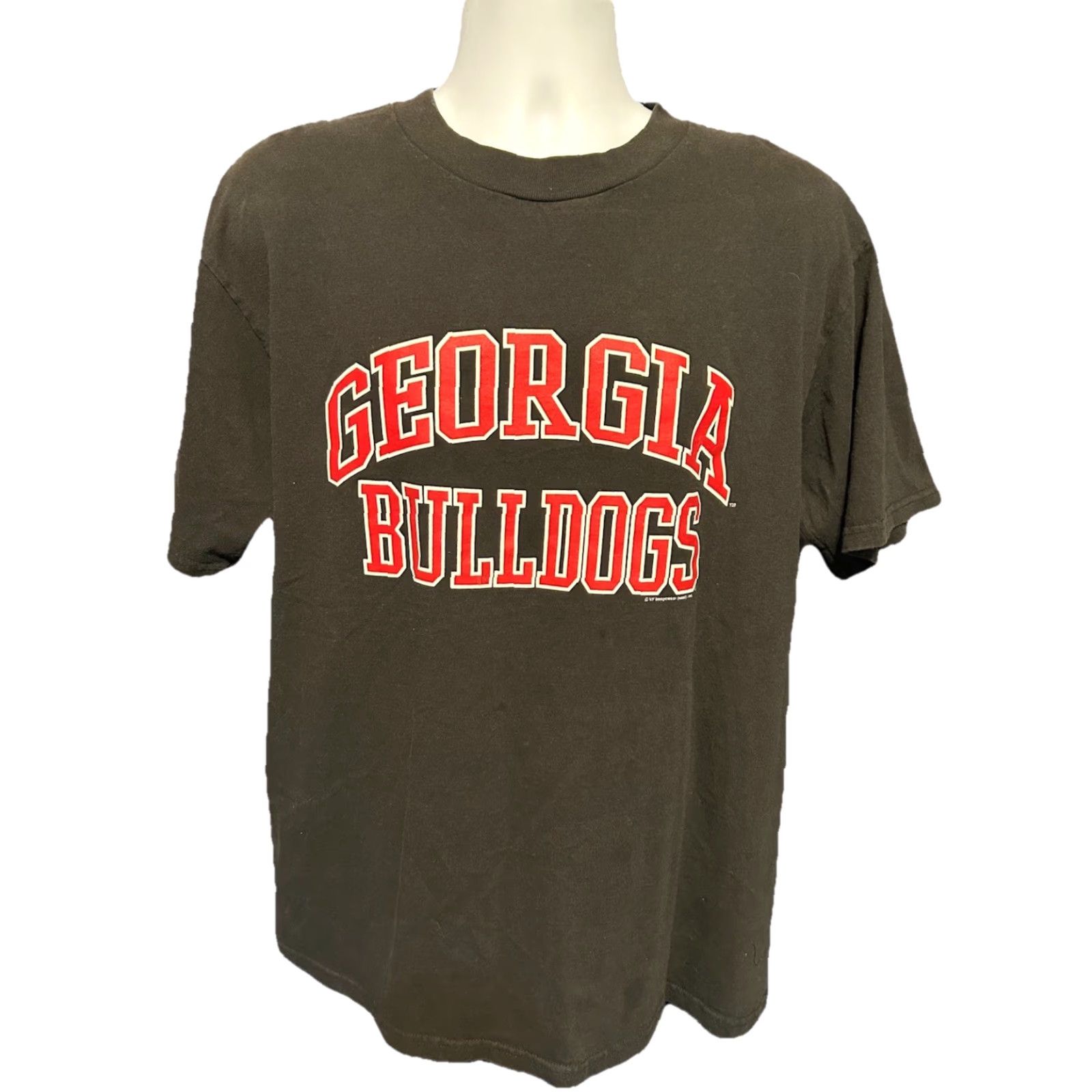 Lee VTG Georgia Bulldogs Shirt Men Large Black Short Sleeve Crew Neck Lee Sport Size US L / EU 52-54 / 3 - 2 Thumbnail