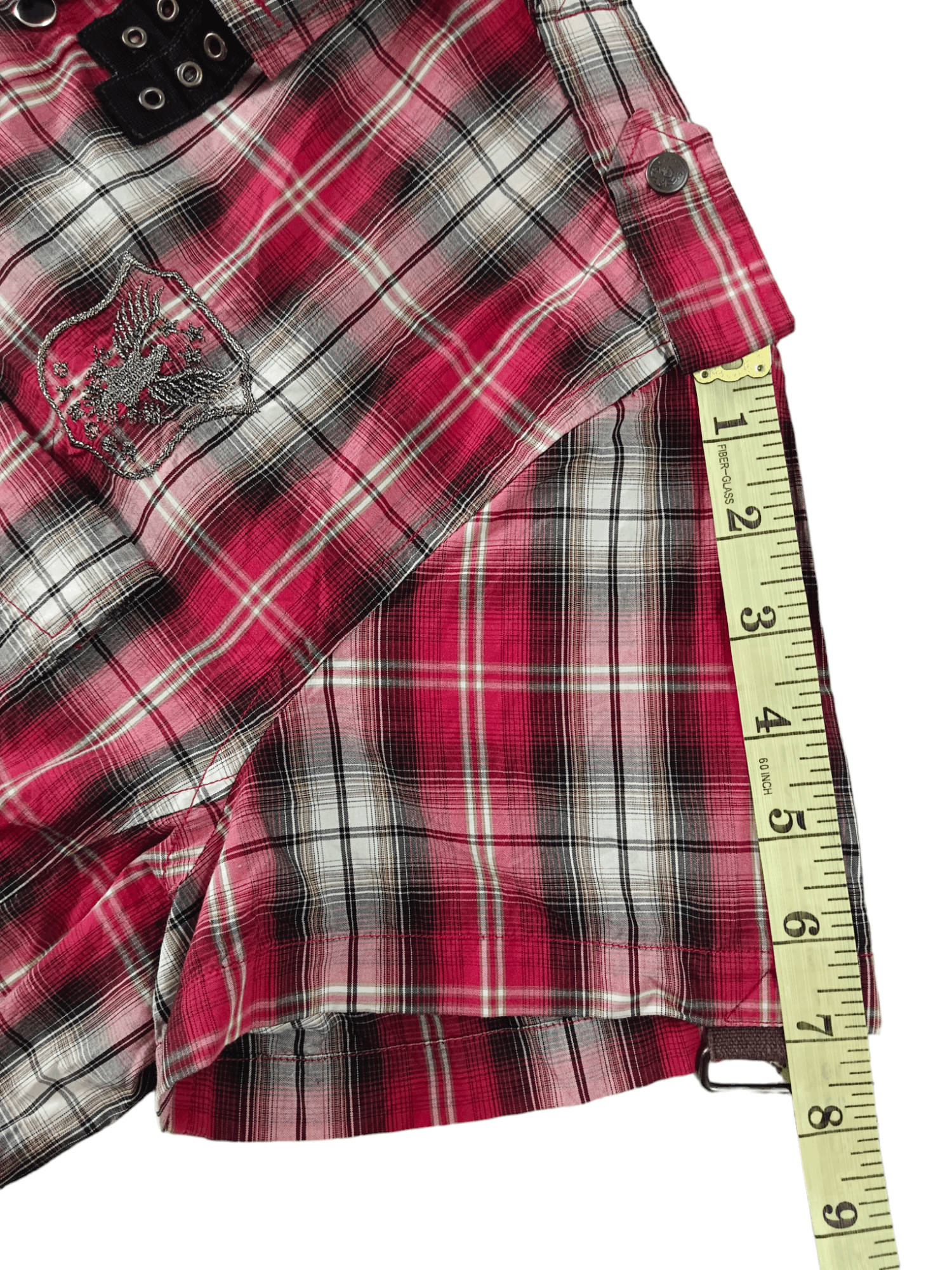 PPFM Punk Checkered Button Ups Shirt