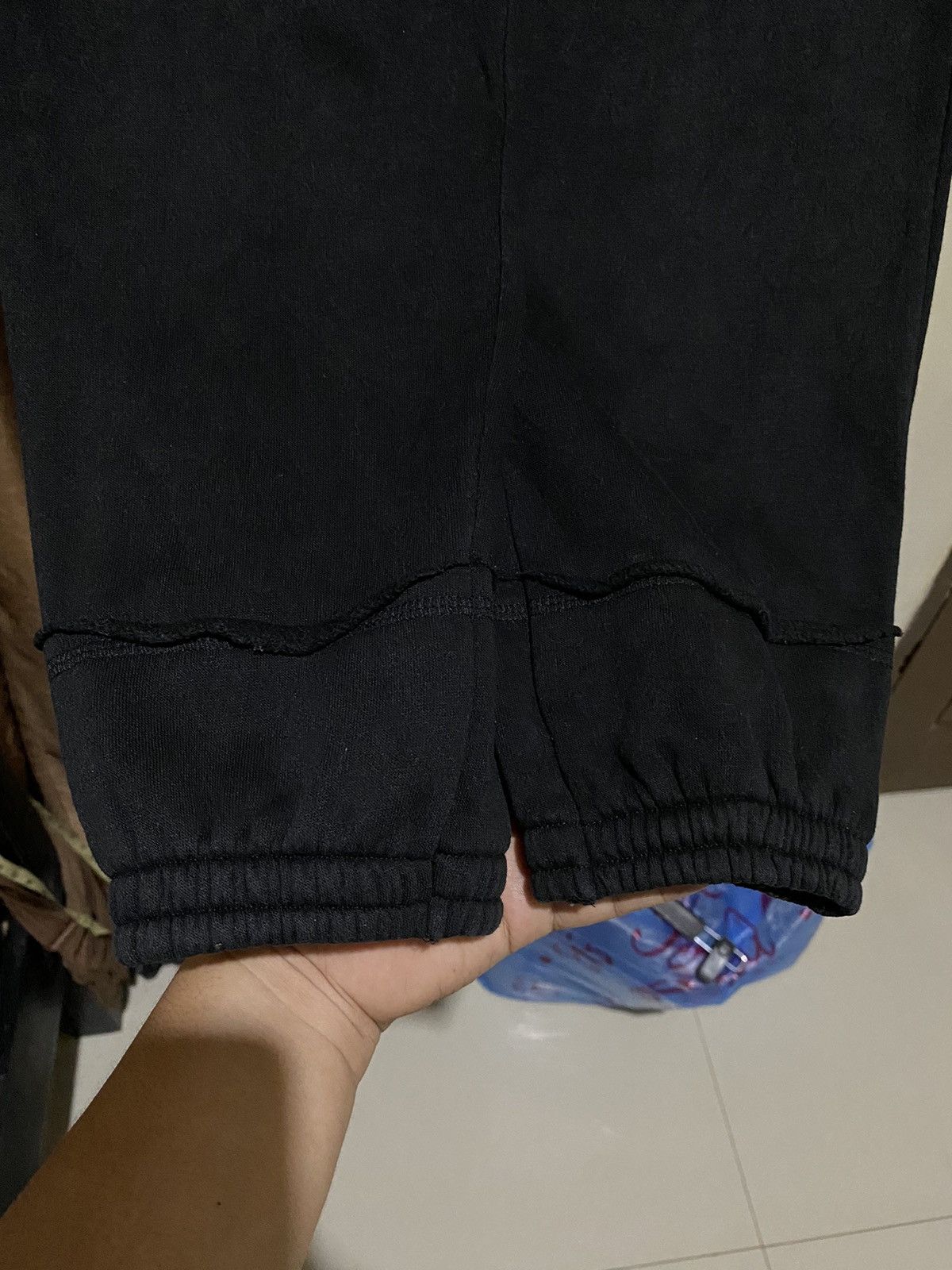 GU GU X UNDERCOVER Heavyweight Sweatpants Black Size US 30 / EU 46 - 6 Thumbnail