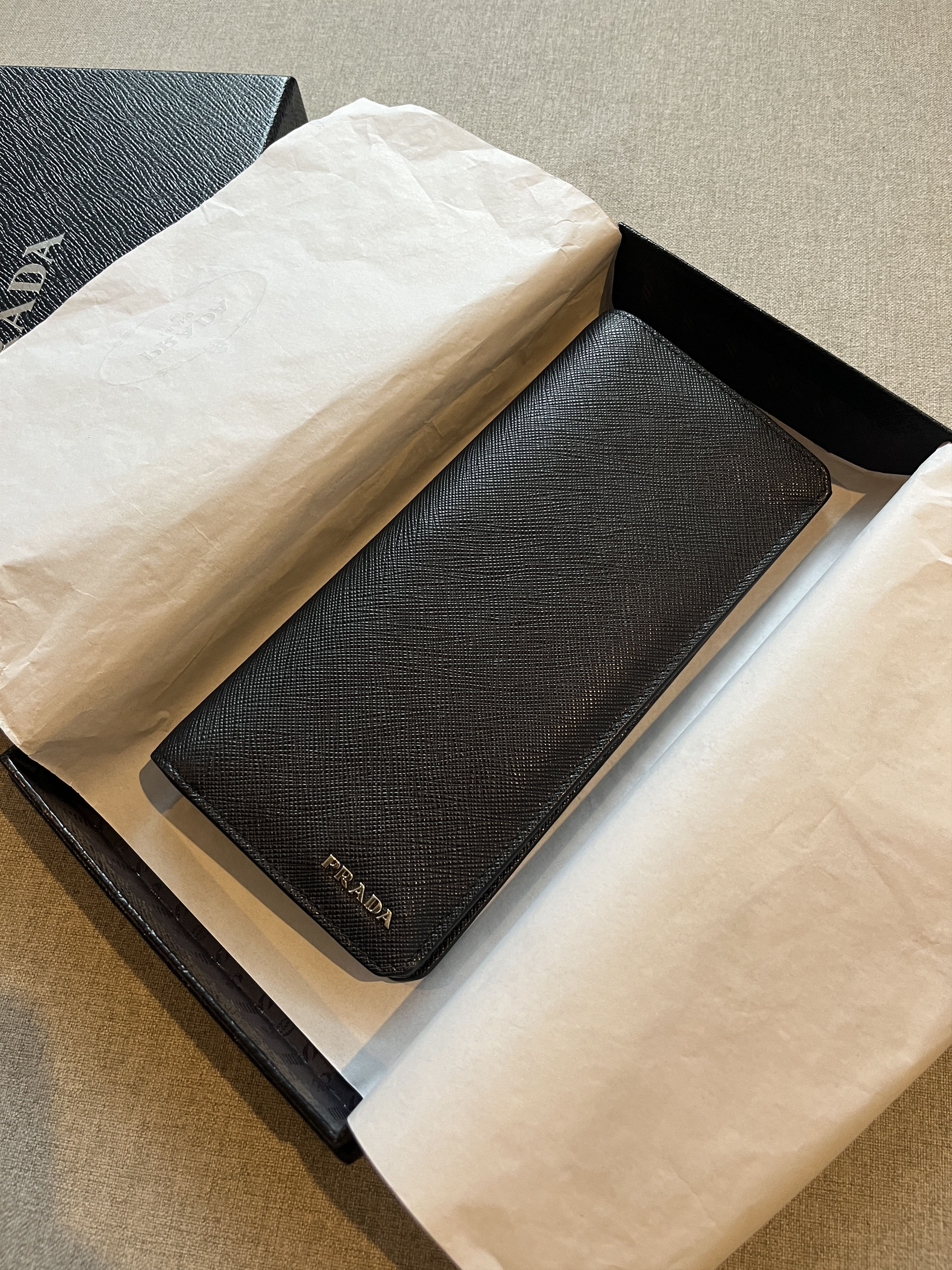 Prada Prada Saffiano leather Long Wallet Size ONE SIZE - 4 Thumbnail