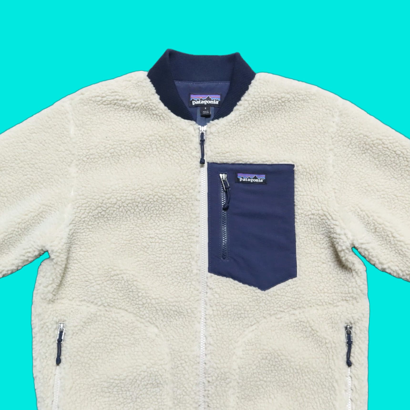 Patagonia Patagonia Retro-X Pile Fleece Bomber Jacket S Men Oatmeal 2019 Size US S / EU 44-46 / 1 - 1 Thumbnail