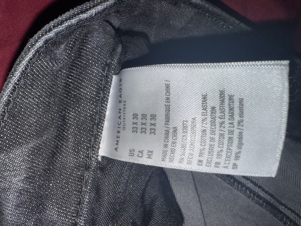 American Eagle Outfitters American eagle Black Jeans AirFlex+ 33/30 Size US 33 - 2 Thumbnail