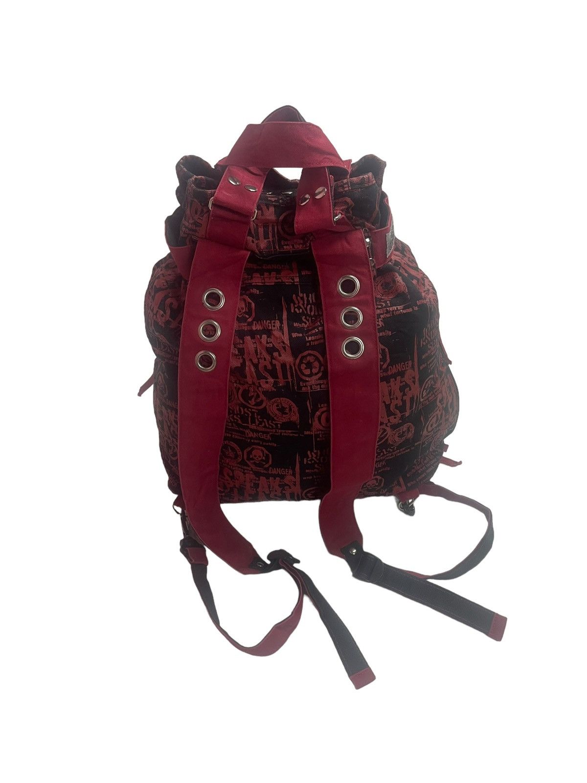 Japanese Brand Algonquins Backpack Seditionaries Punk Streetwear Size ONE SIZE - 2 Thumbnail