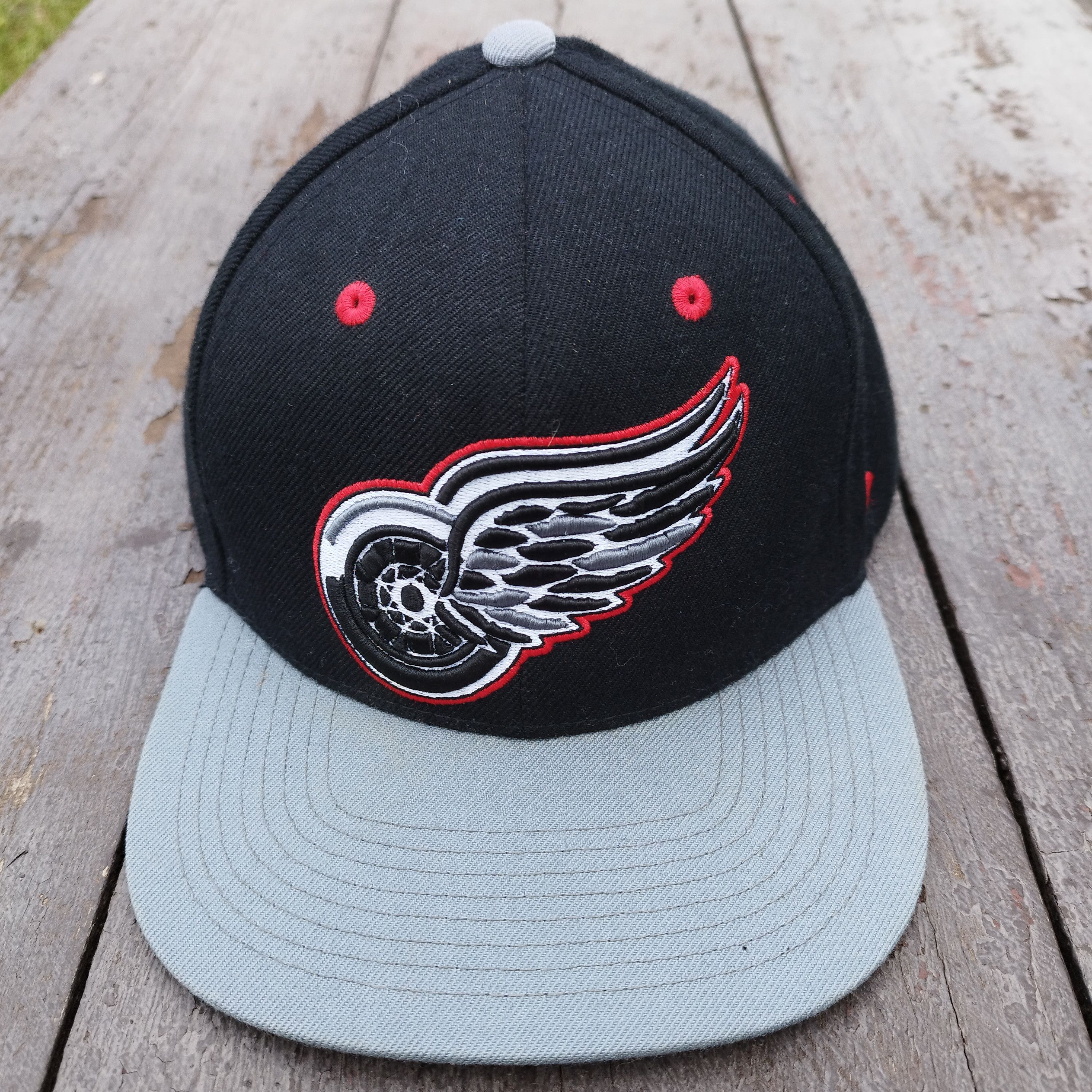 Zephyr Vintage Detroit Red Wings Zephyr Snapback NHL Hockey Wool Size ONE SIZE - 2 Thumbnail