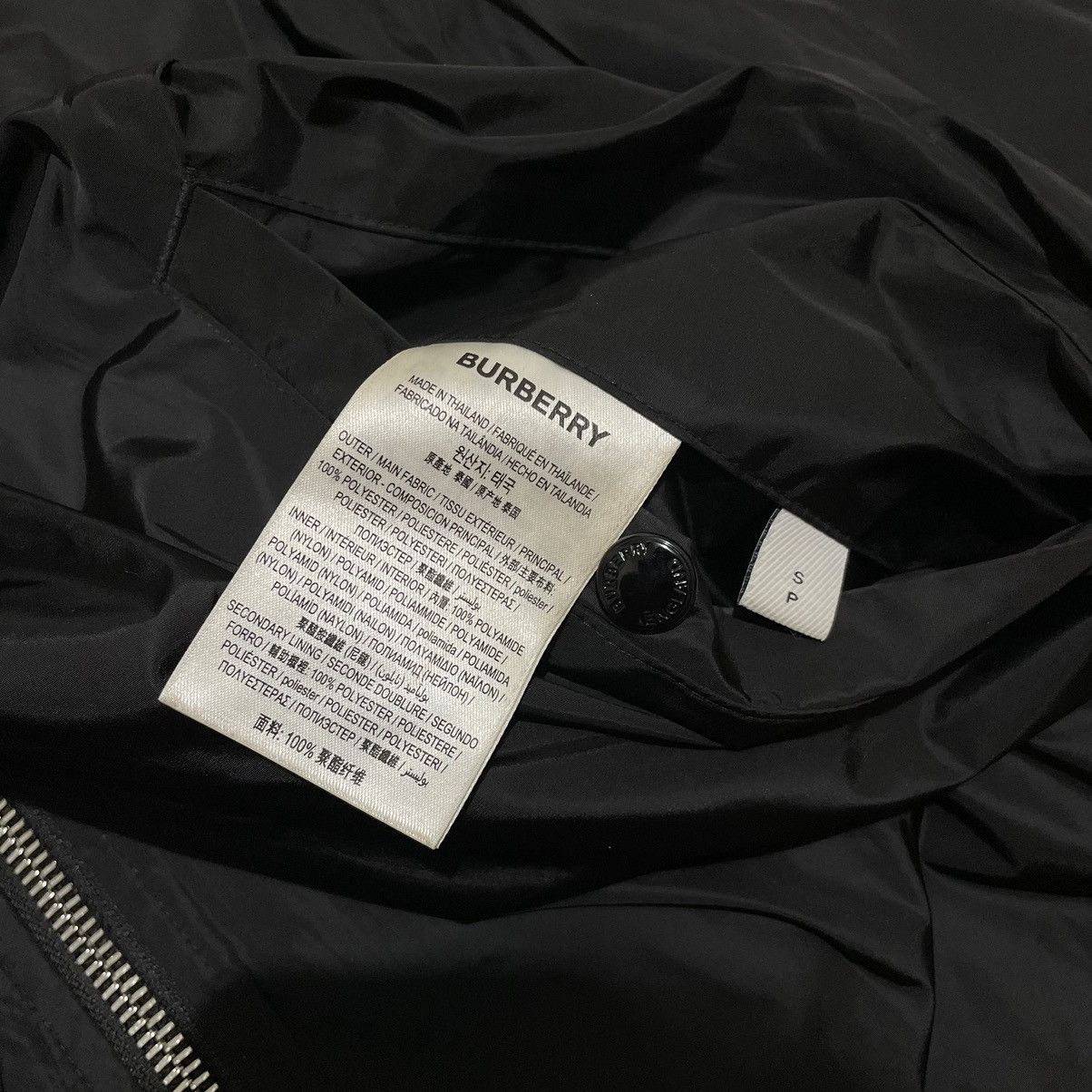 Burberry Reversible Burberry Nylon Hooded Jacket Size US M / EU 48-50 / 2 - 6 Thumbnail