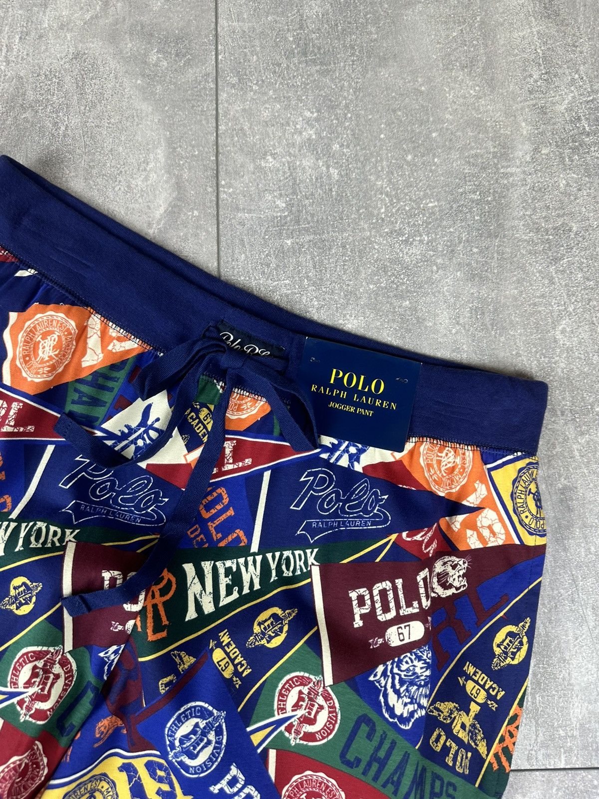 Polo Ralph Lauren New Polo Ralph Lauren Monogram Print Jogger Pants Size US 32 / EU 48 - 3 Thumbnail