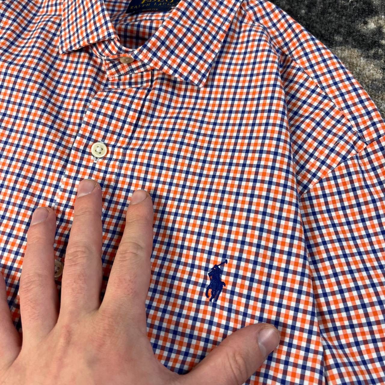 Polo Ralph Lauren Polo Ralph Lauren Luxury Checkered Button Up Shirt Size US M / EU 48-50 / 2 - 4 Thumbnail