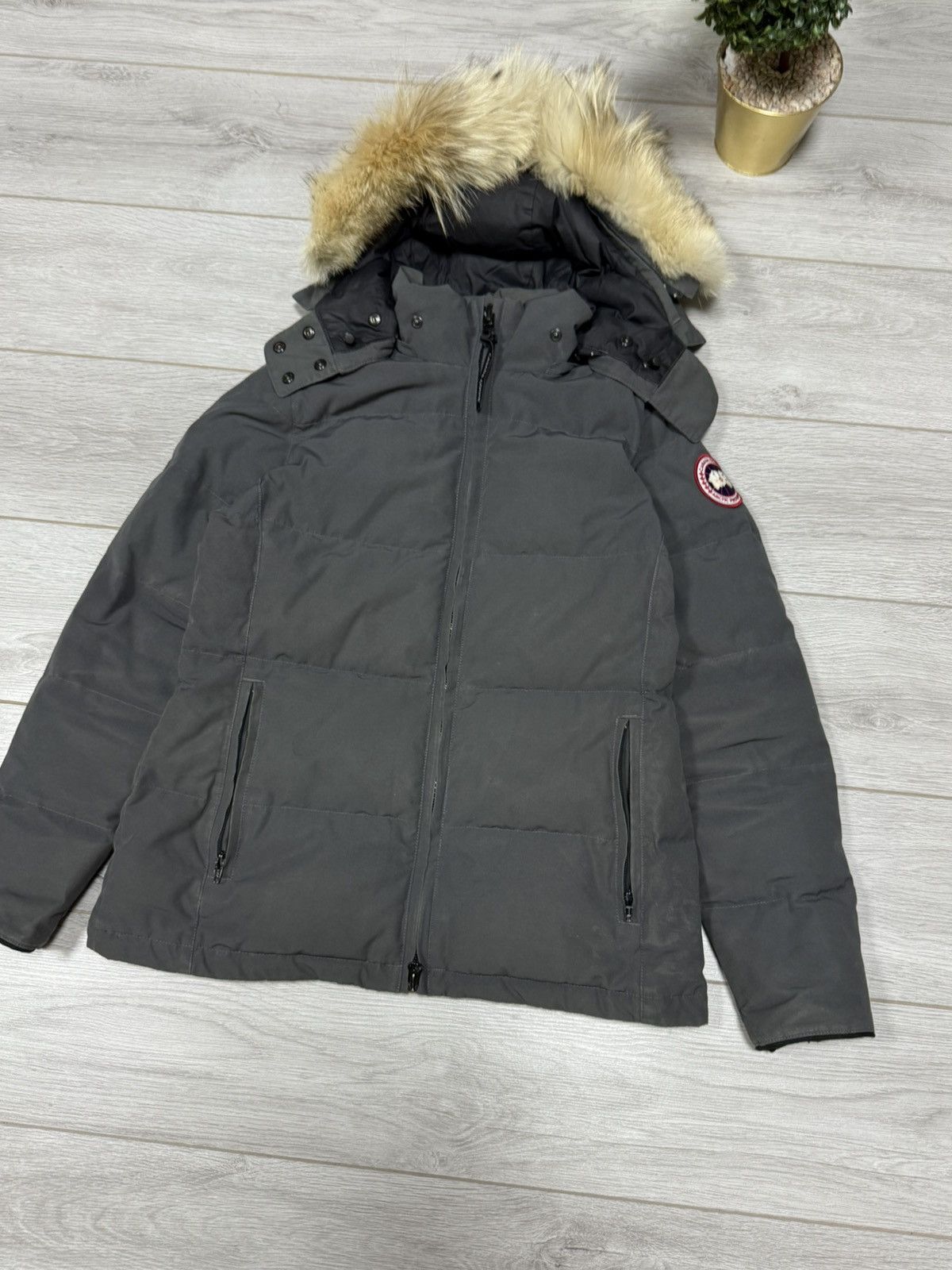 Canada Goose Women Jacket Chelsea Arctic-Tech Parka Down fur
