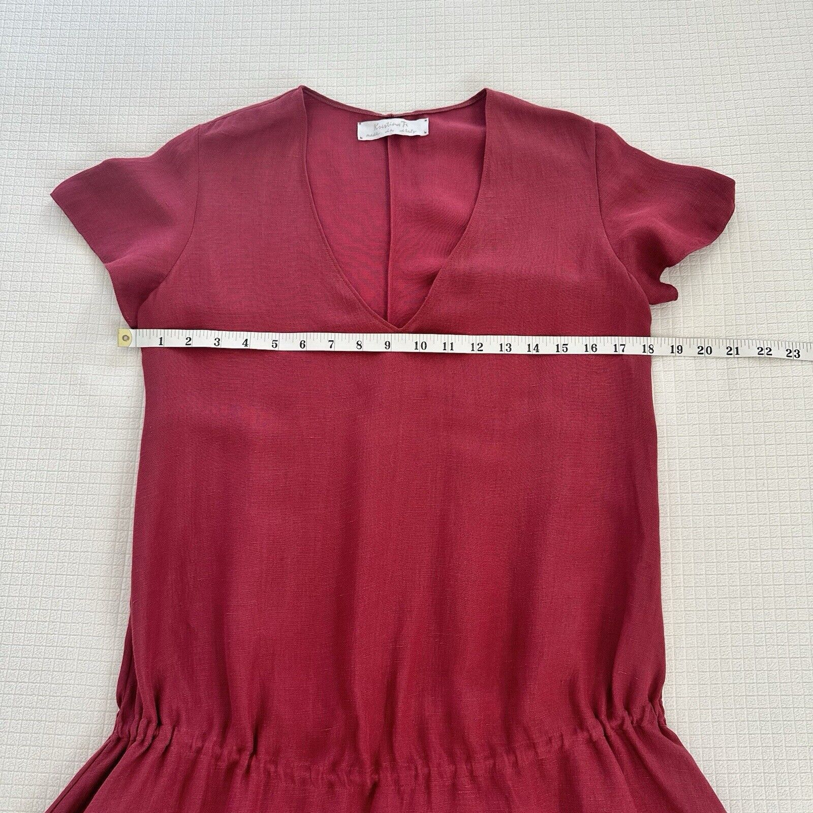Other Linen Cotton Shift Dress Terracota Size S Made In Italy Size S / US 4 / IT 40 - 3 Thumbnail