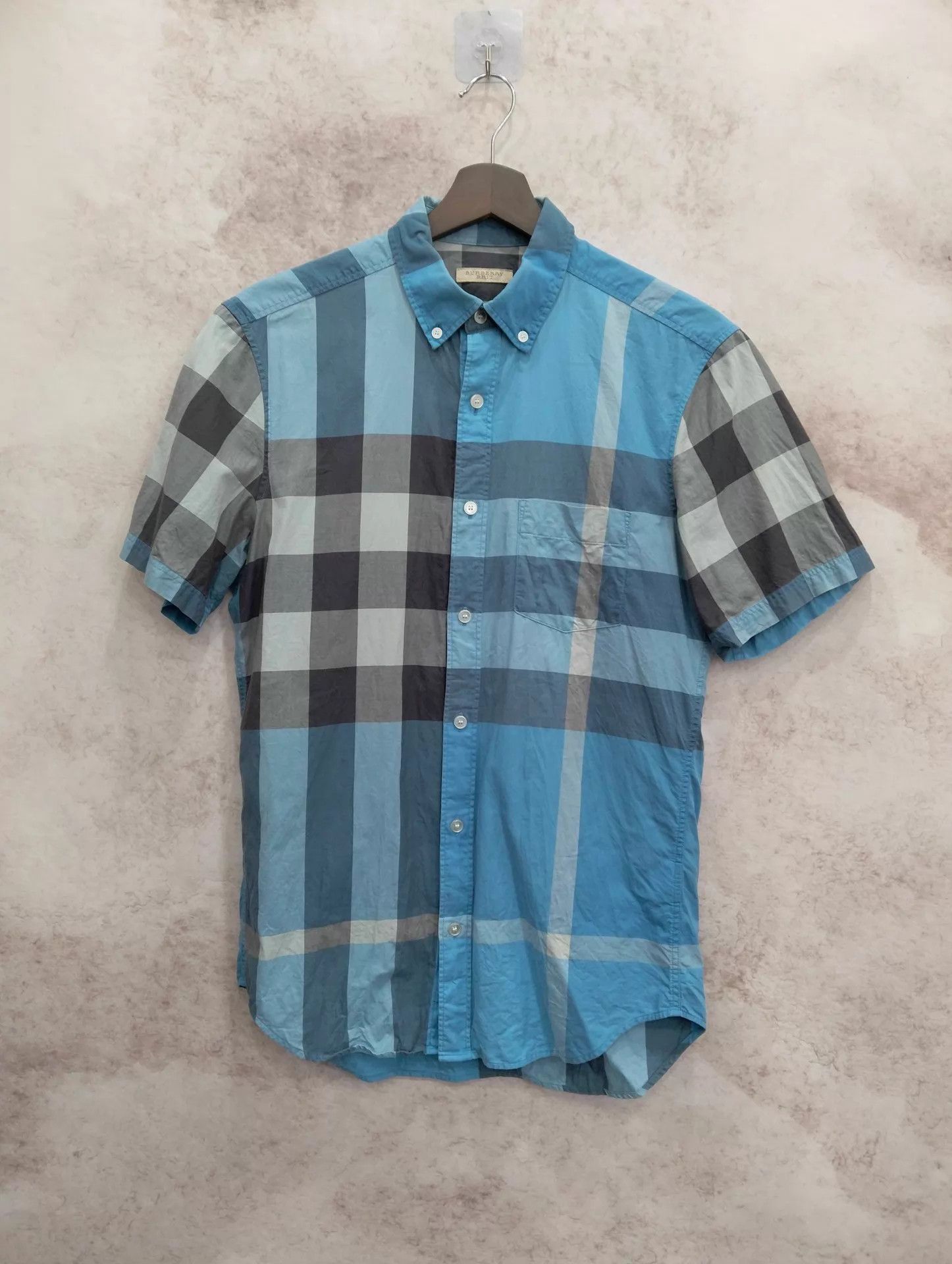 Burberry Burberry Check Short Sleeve Shirt S 95 New Size US S / EU 44-46 / 1 - 1 Thumbnail