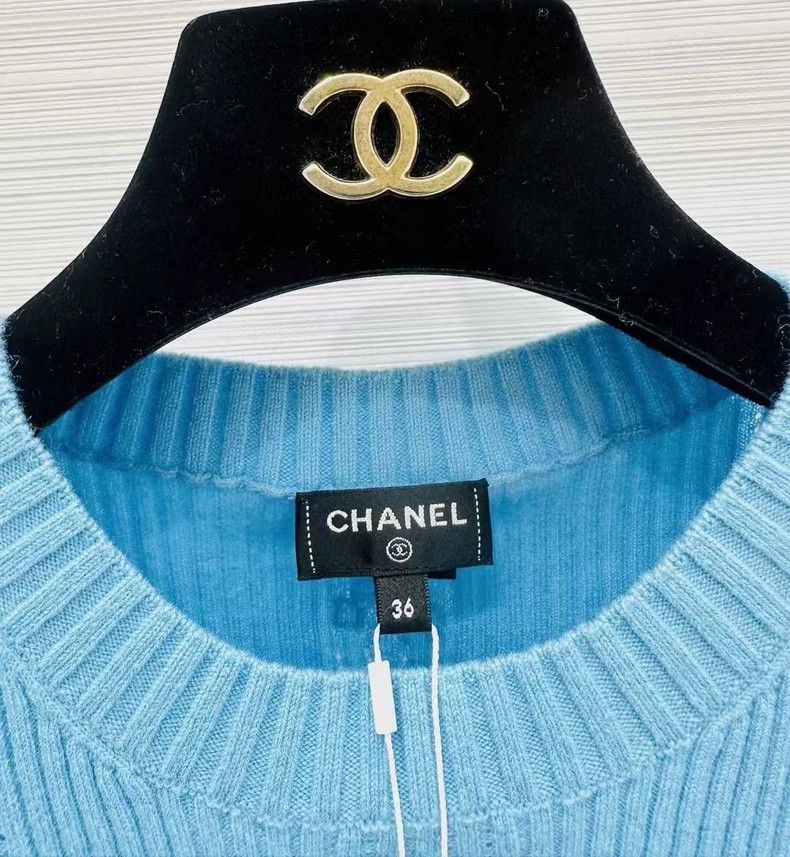 Chanel Chanel 25C new knitted belt undershirt Size XS / US 0-2 / IT 36-38 - 4 Thumbnail
