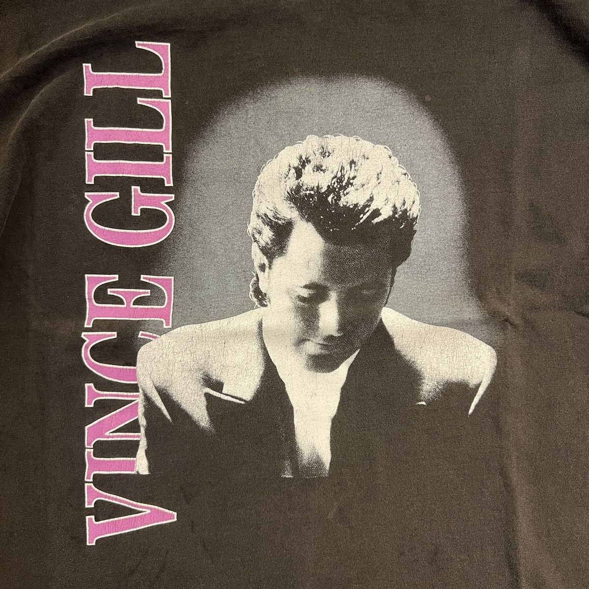 Other Vintage 90s Vince Gill 93 Tour T Shirt Size US XL / EU 56 / 4 - 5 Thumbnail