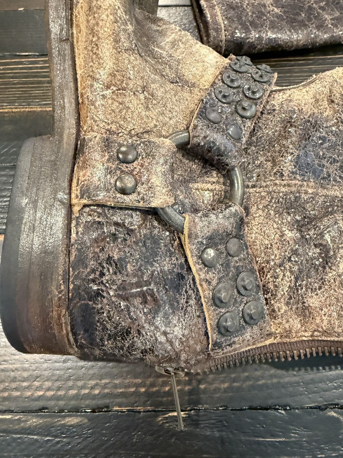 Frye Frye distressed leather boots Size US 6 / IT 36 - 2 Thumbnail