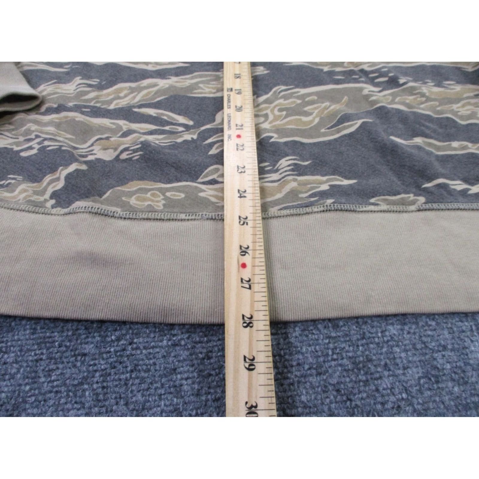 Madewell Madewell Sweatshirt Womens L Beige Camo Pullover Outdoors Casual Sweater Heavy Regular Fit Knit Crew Neck Front Pullover 90s? Size L / US 10 / IT 46 - 4 Thumbnail