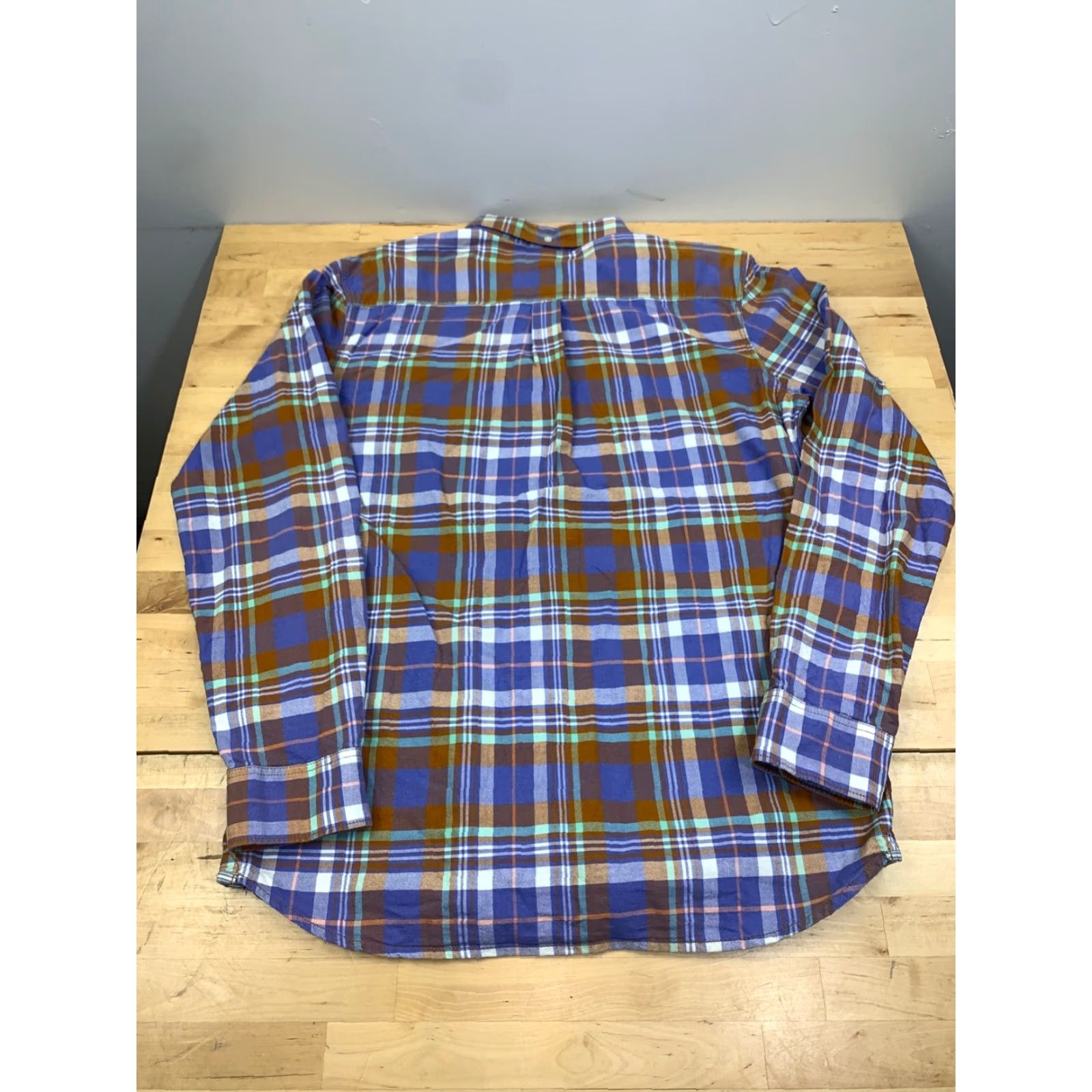 Vans Vans Off the Wall Button Up Shirt Mens L Plaid Long Sleeve Casual Size US L / EU 52-54 / 3 - 6 Thumbnail