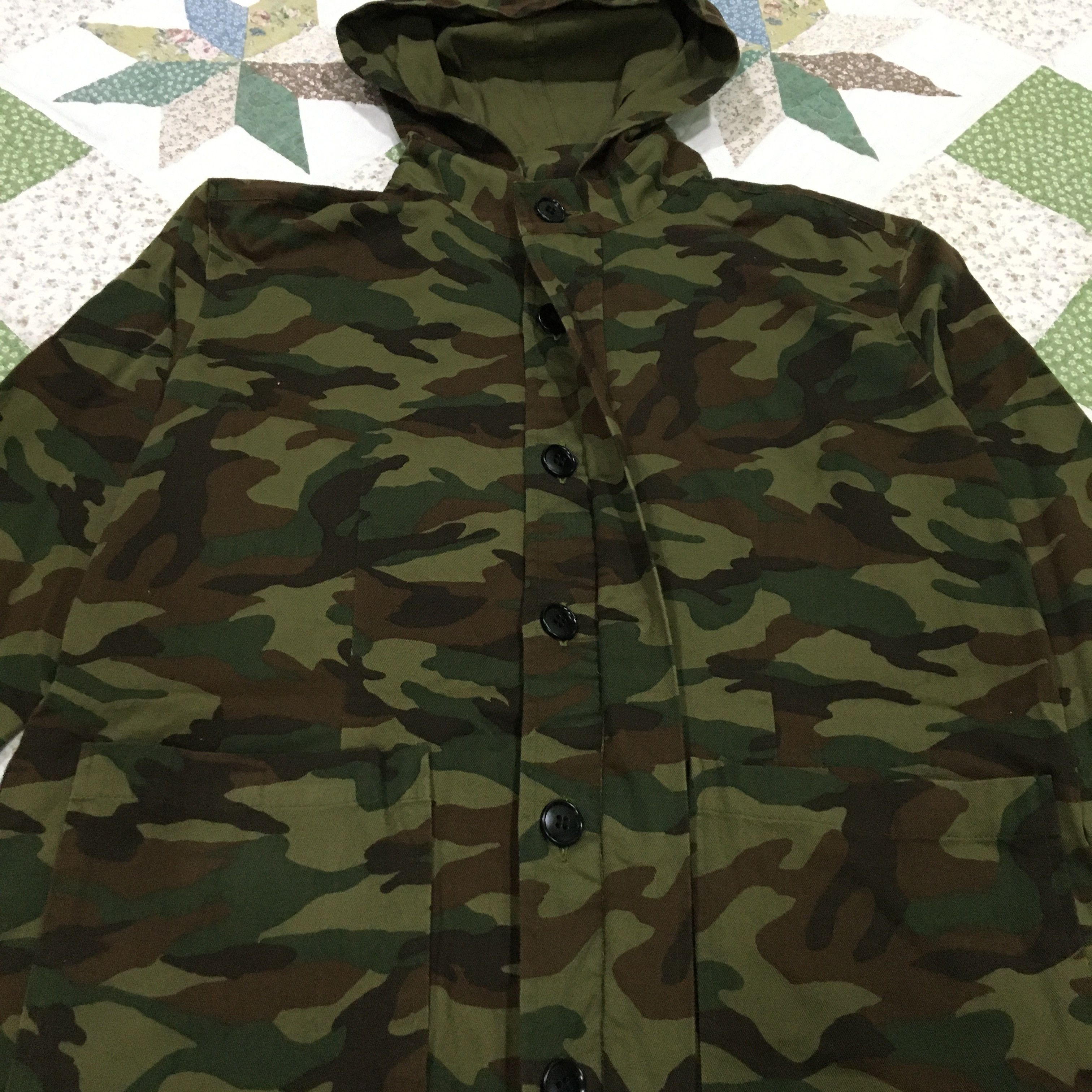Designer × Michel Klein Michel Klein Camouflage Hoodie Size US S / EU 44-46 / 1 - 5 Thumbnail