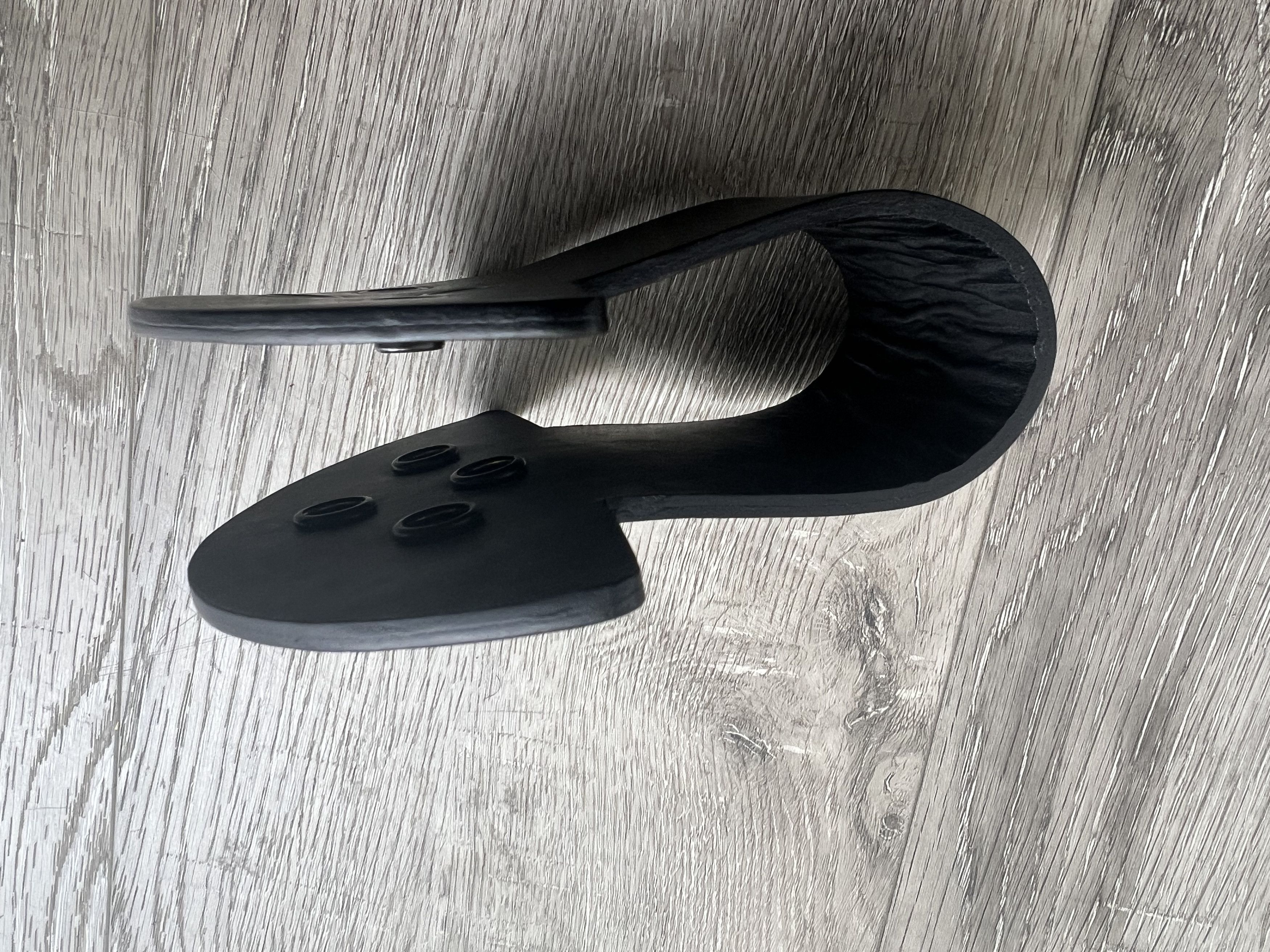 Rick Owens Rick Owens Anthem Blade Leather Black Cuffs Size XS Size ONE SIZE - 3 Thumbnail