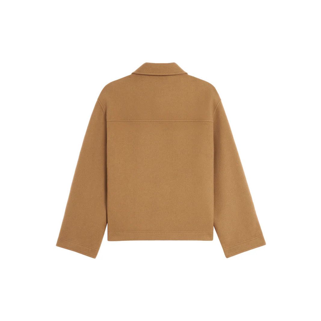 Celine CELINE $3600 Camel Wool Felt Jacket New & Authentic (Men's s Size US L / EU 52-54 / 3 - 2 Thumbnail