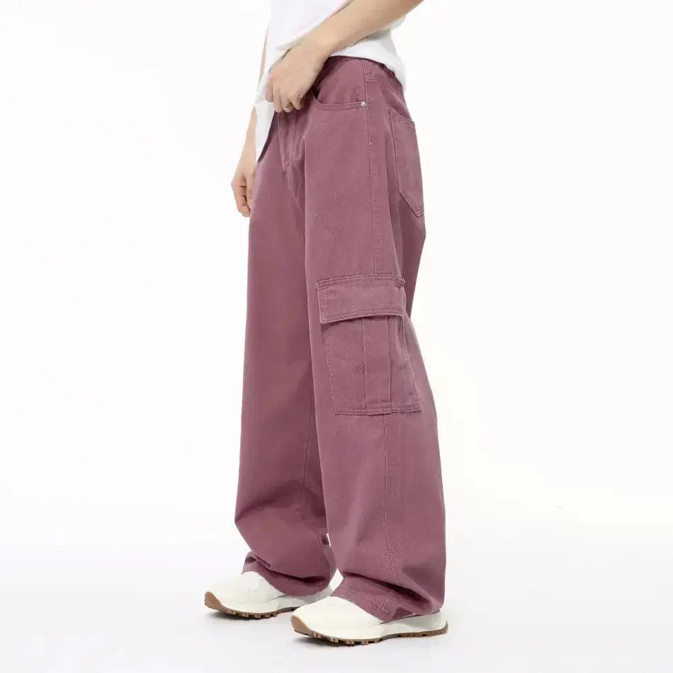 Japanese Brand Retro purple loose wide leg jeans Size US 32 / EU 48 - 2 Thumbnail