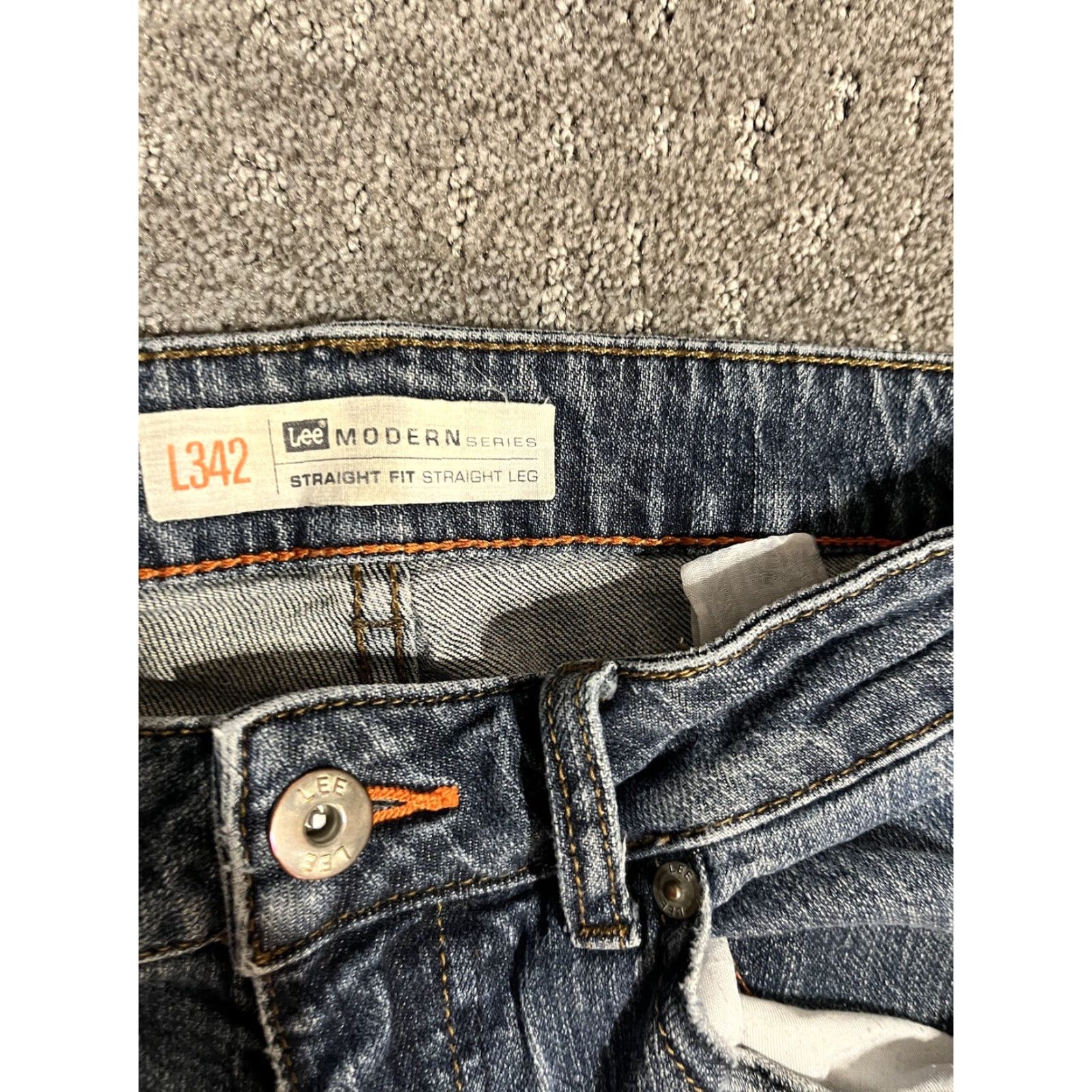 Lee VINTAGE Lee Modern Series Jeans Slim Fit Blue Stretch Denim Size 30x32 Mens Size US 30 / EU 46 - 6 Thumbnail