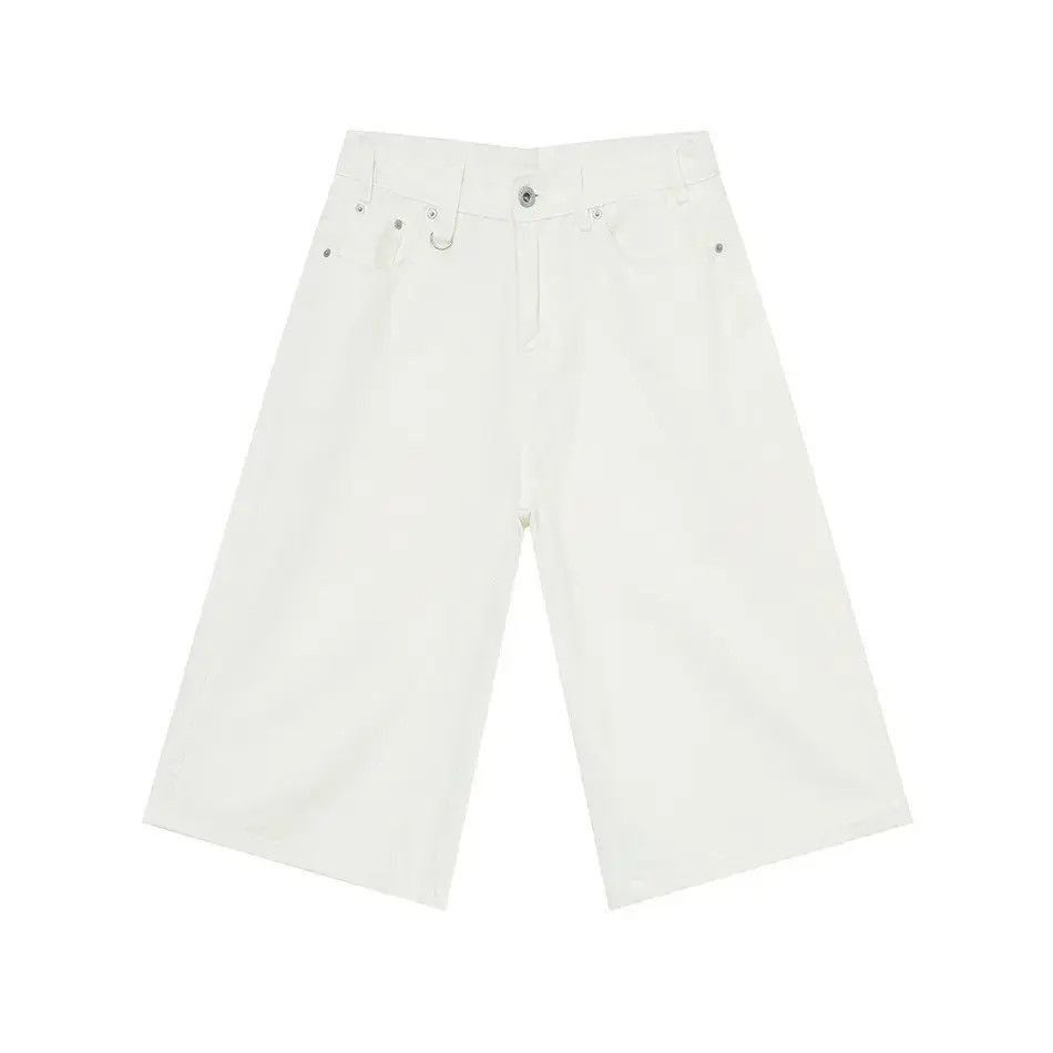 Japanese Brand Retro loose solid color denim shorts Size US 32 / EU 48 - 4 Thumbnail