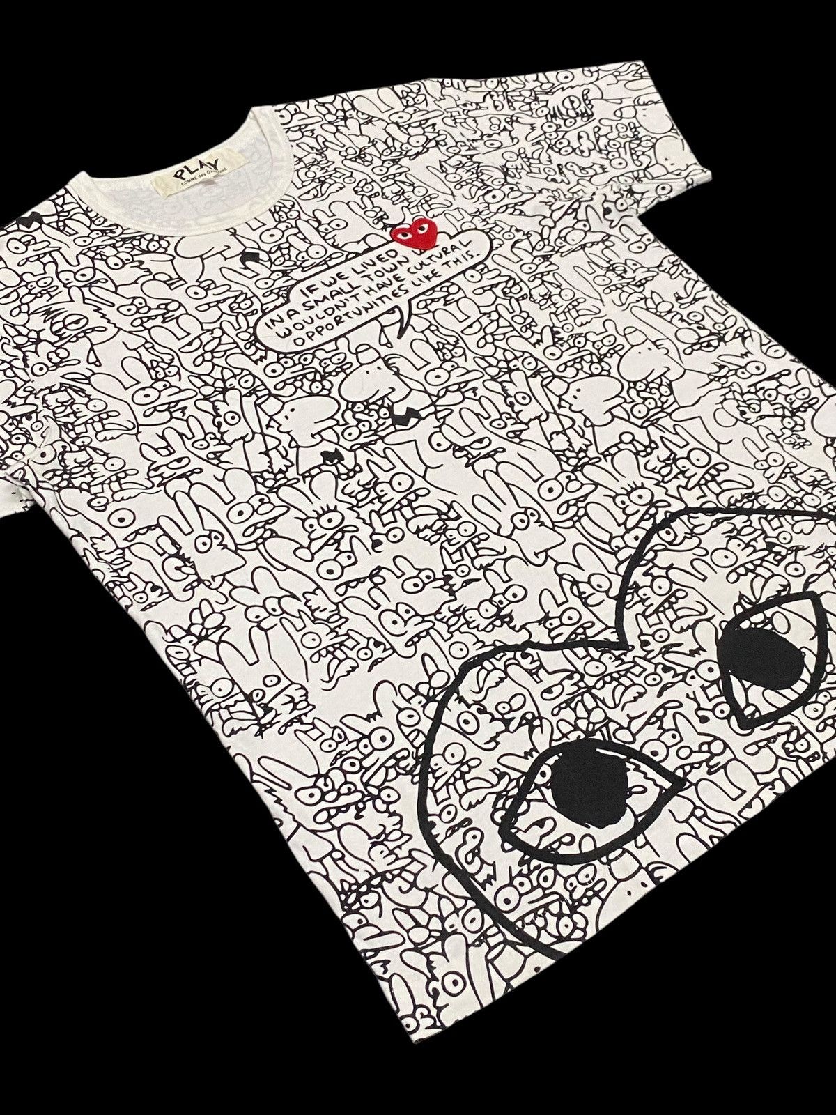 Comme des Garcons × Comme des Garcons PLAY AD2009 Comme Des Garçons Play X Matt Groening Shirt Size US L / EU 52-54 / 3 - 17 Thumbnail