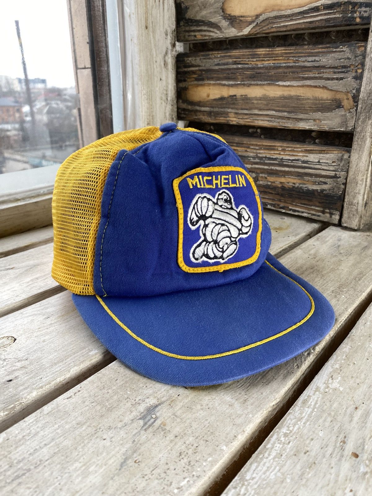 Formula 1 × Vintage Rare Vintage 80s Michelin formula uno racing F1 cap Size ONE SIZE - 1 Thumbnail