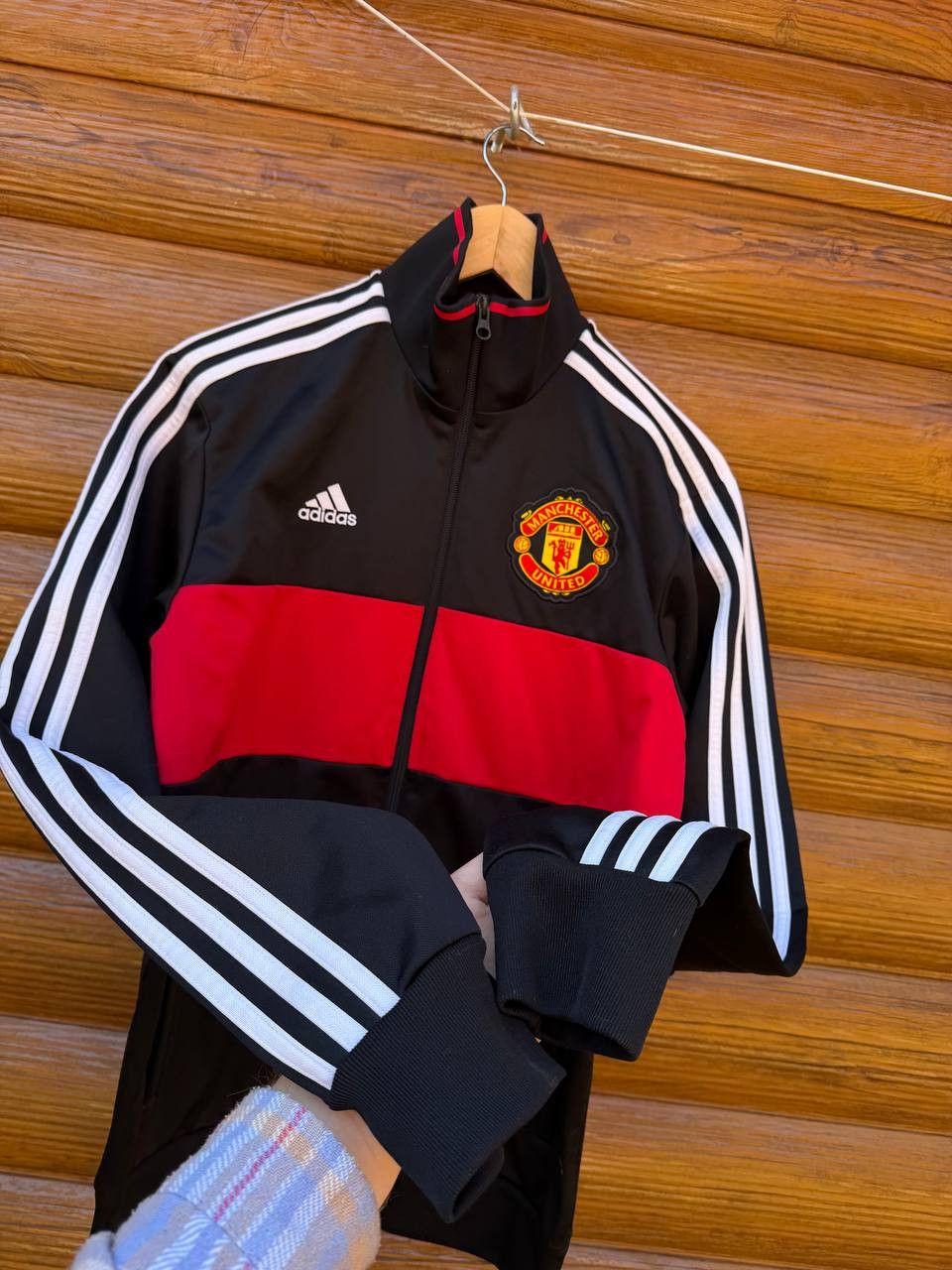 Adidas Adidas Manchester United Jacket Soccer Jersey Football Size US S / EU 44-46 / 1 - 4 Thumbnail