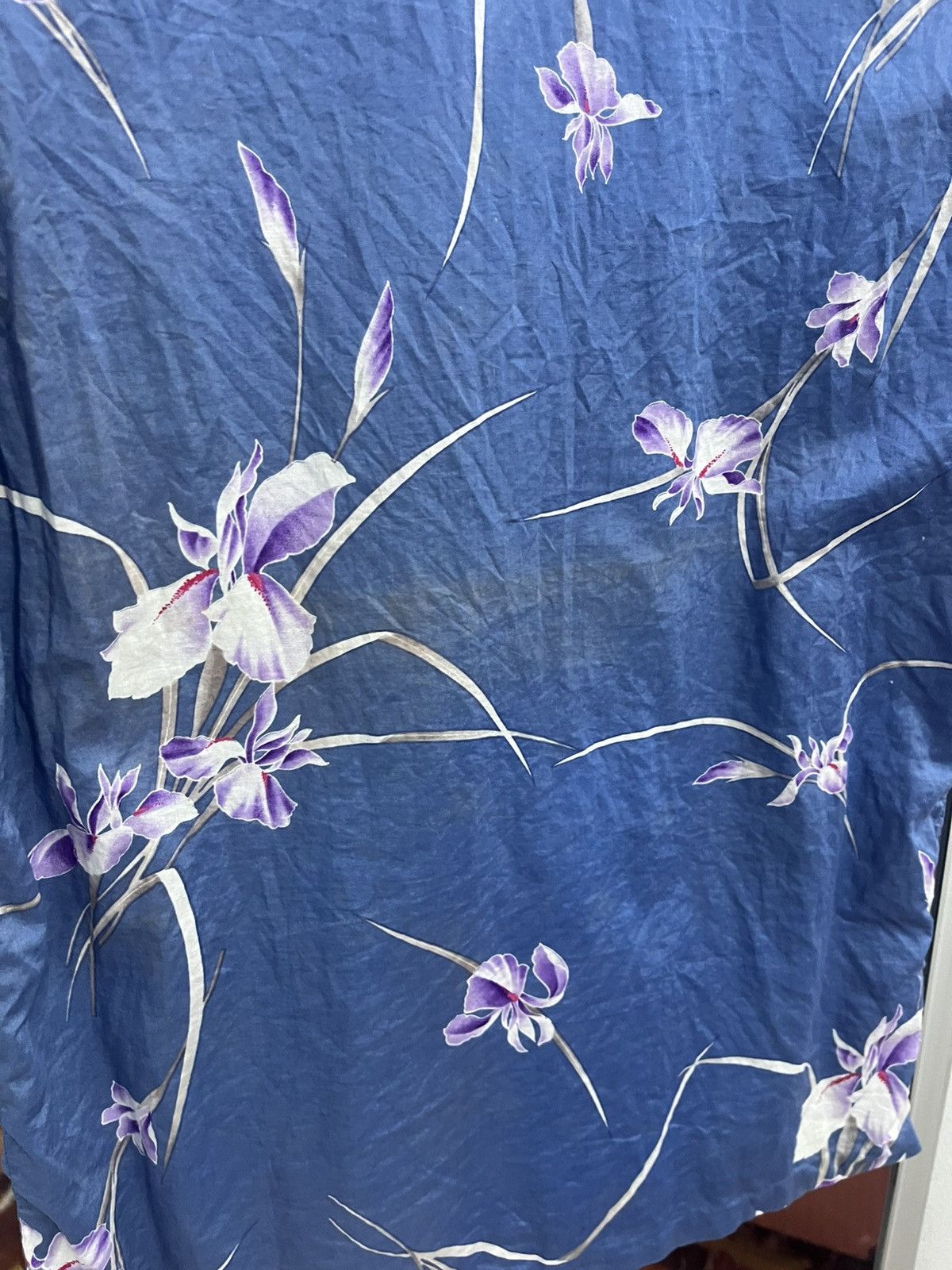 Vintage Vintage Otaheite Aloha Orchid Shirt Blue XS Made USA Size US XS / EU 42 / 0 - 7 Thumbnail
