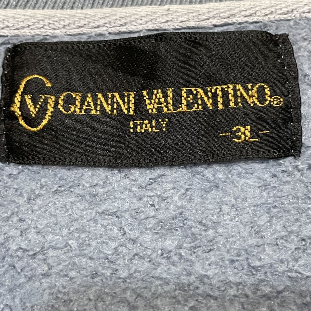Gianni Valentino Vintage Gianni Valentino Italy Sweatshirt Large Logo Size US XXL / EU 58 / 5 - 6 Thumbnail