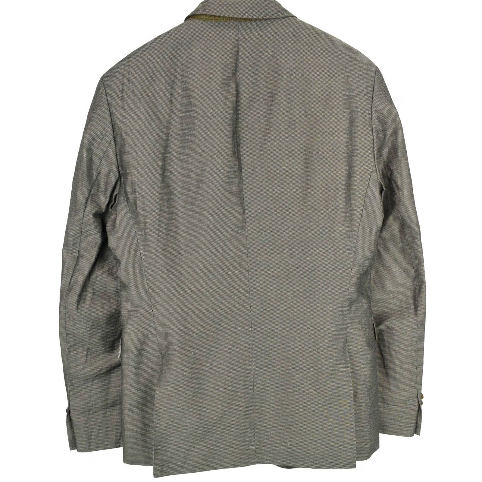 Hugo Boss HUGO BOSS Falcon Blazer Men US 38L Linen Blend Lined Single Breasted Notch Blazer Size 38R - 2 Thumbnail