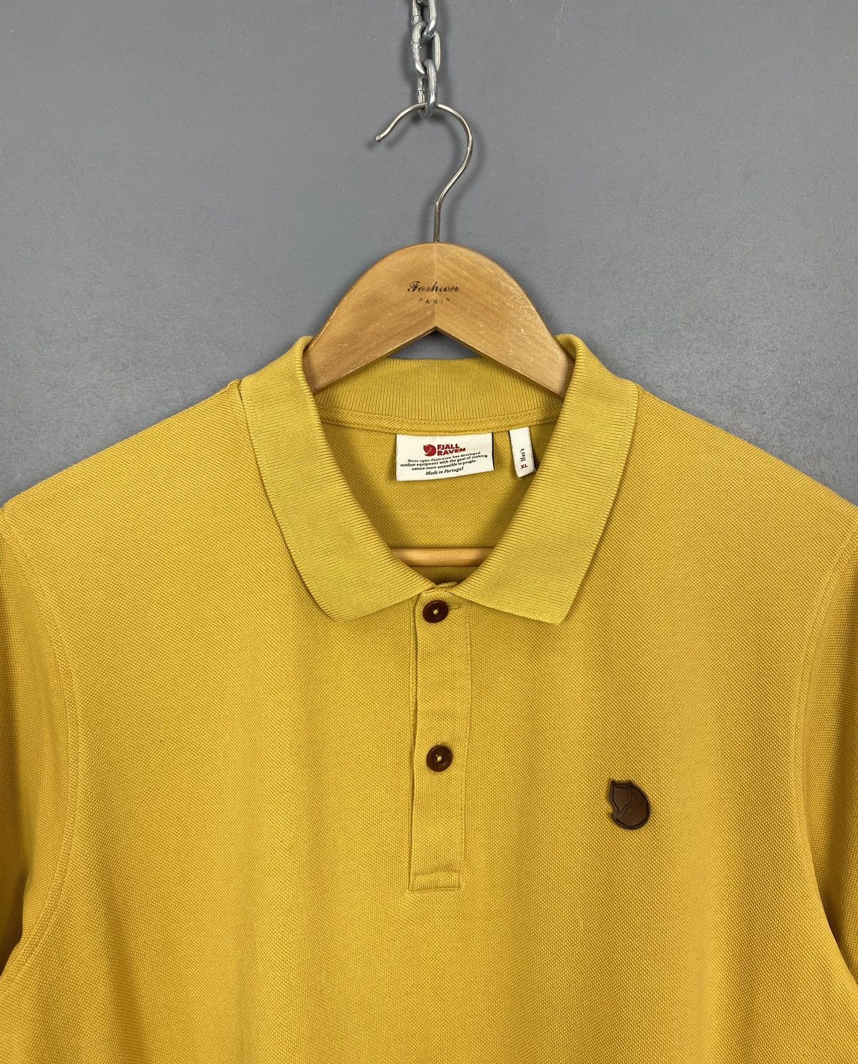 Fjallraven Fjallraven Övik Polo Shirt Short Sleeve Size M Yellow Top Size US XL / EU 56 / 4 - 2 Thumbnail