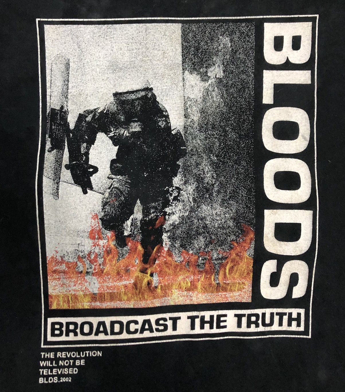 Vintage Vintage Bloods Broadcast The Truth T-Shirt Size US S / EU 44-46 / 1 - 3 Thumbnail