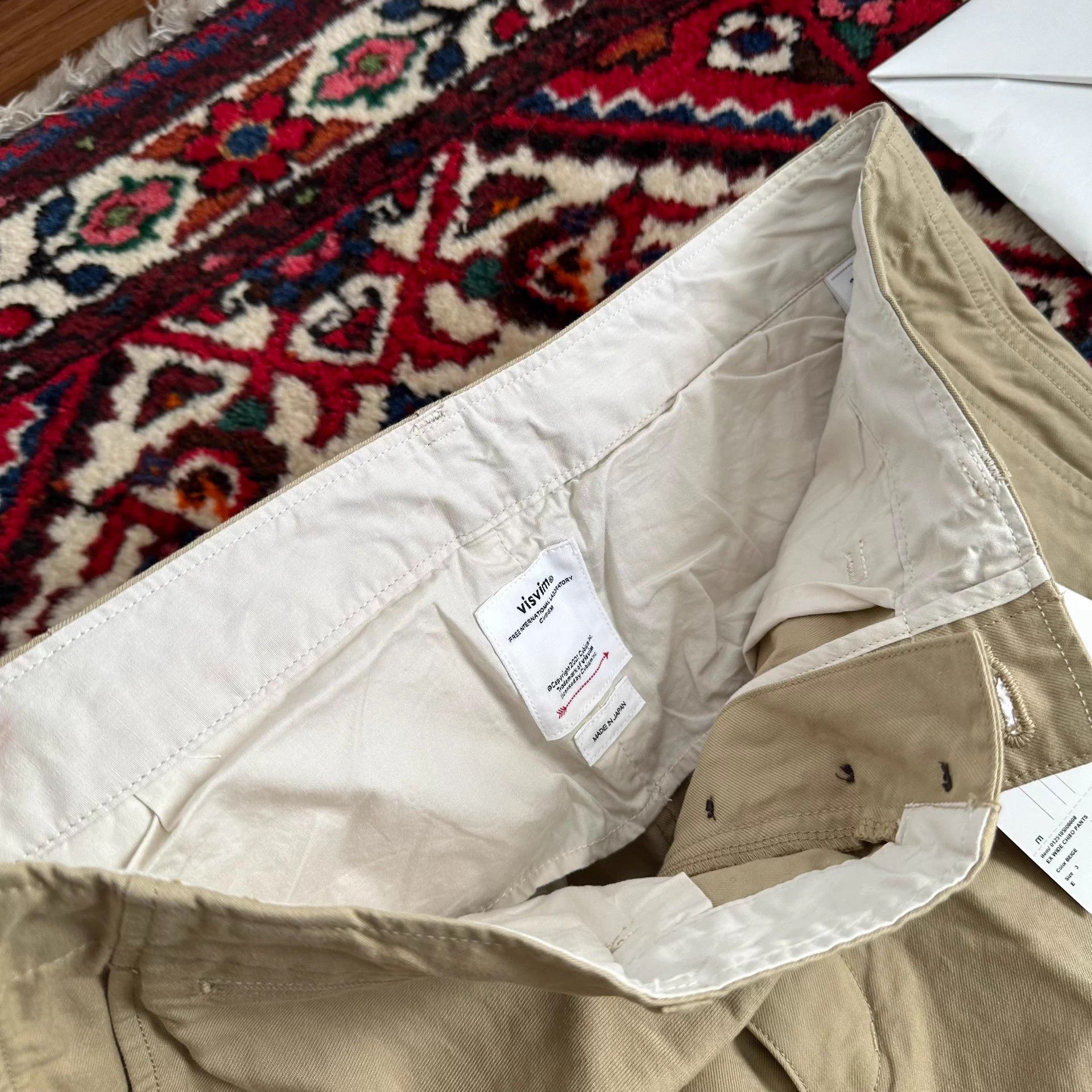 Visvim visvim 25ss ex wide chino pant 3 Size US 34 / EU 50 - 6 Thumbnail